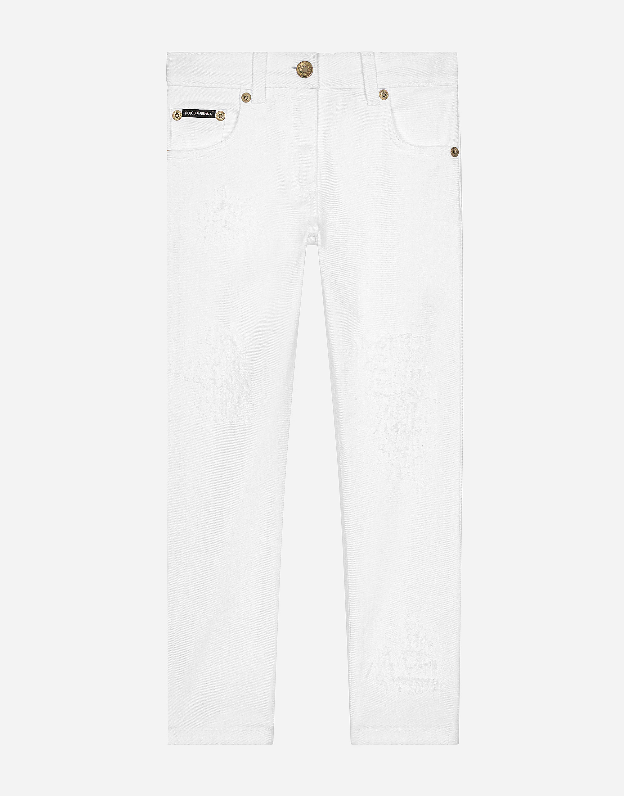Dolce & Gabbana Pantalone 5 Tasche - Woman Trousers And Skirts Multi-colored 10 Years