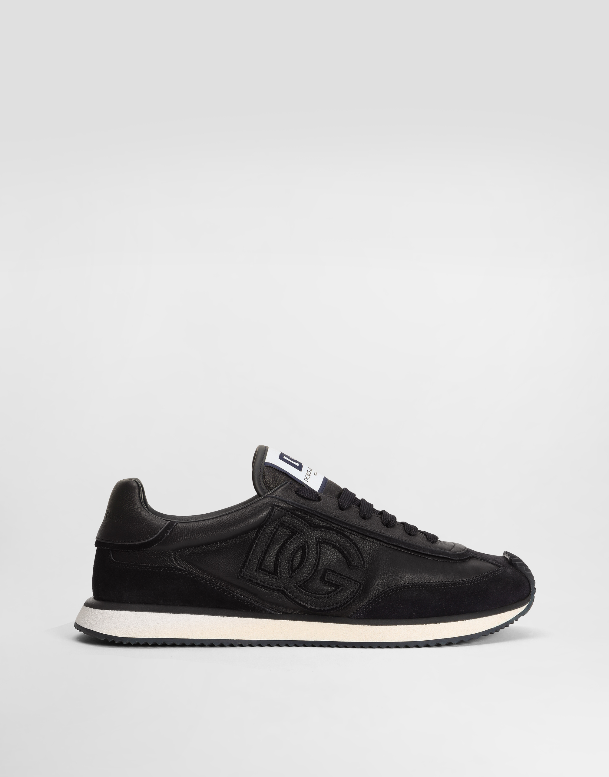 Blueのメンズ DG cushion calfskin sneaker | Dolce&Gabbana®