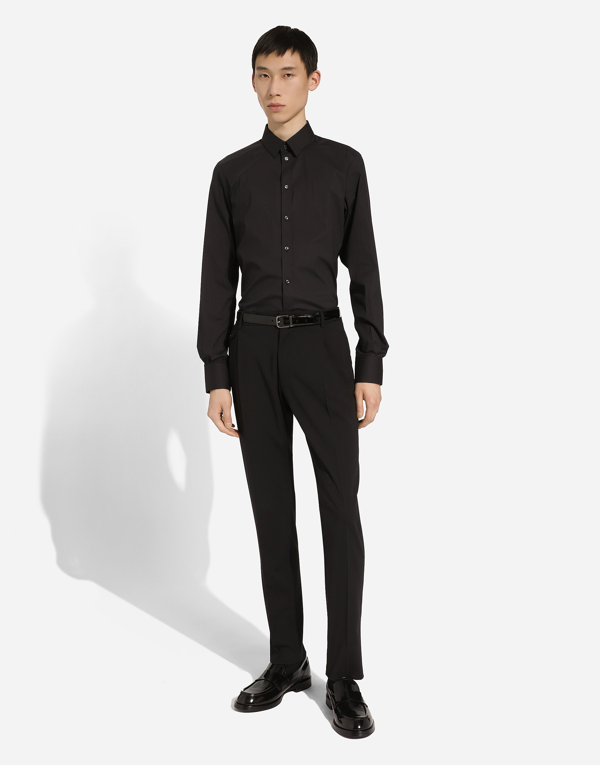 Stretch cotton Gold-fit shirt