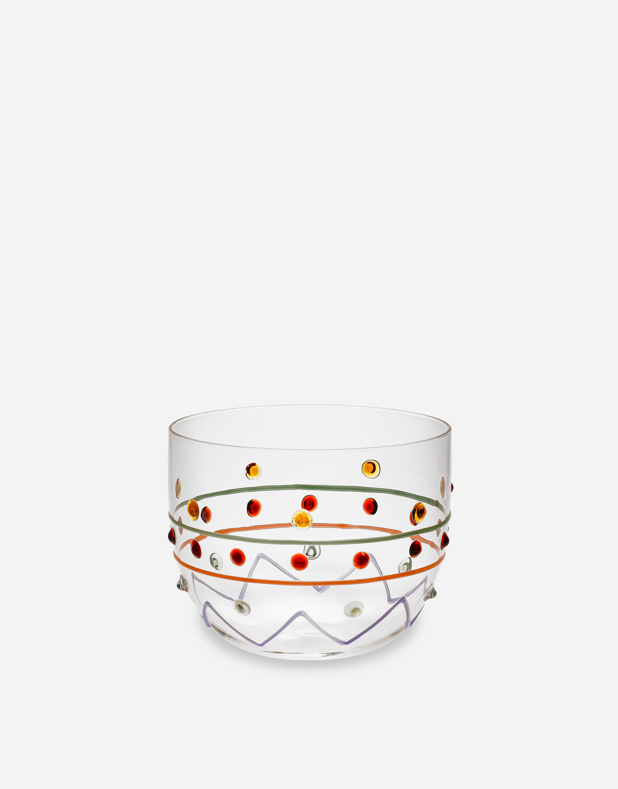 Dolce & Gabbana - Carretto Hand Painted Fruit Bowl (lilac) - Multi In Multicolor