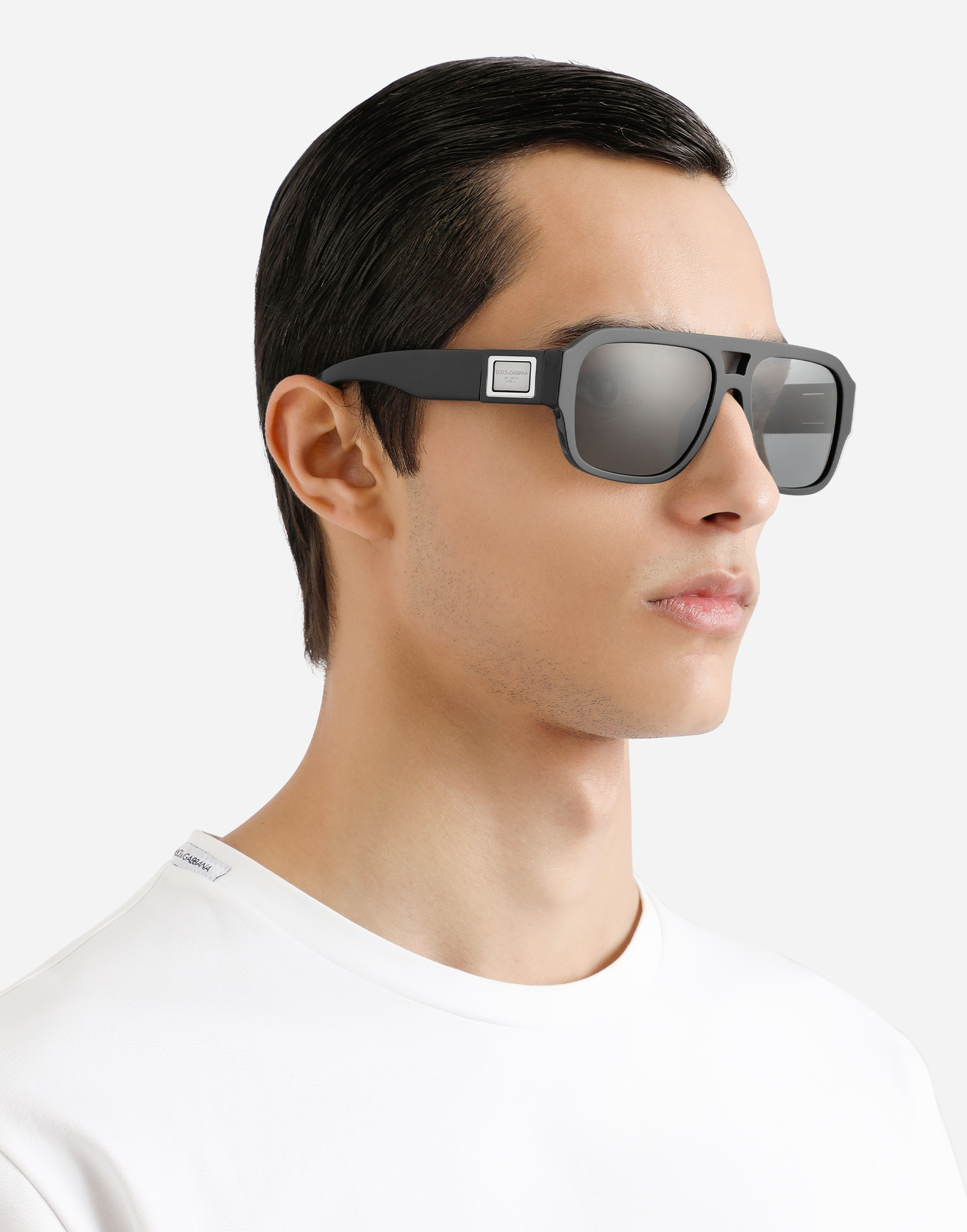 Dolce & Gabbana Dna Sunglasses In Grey