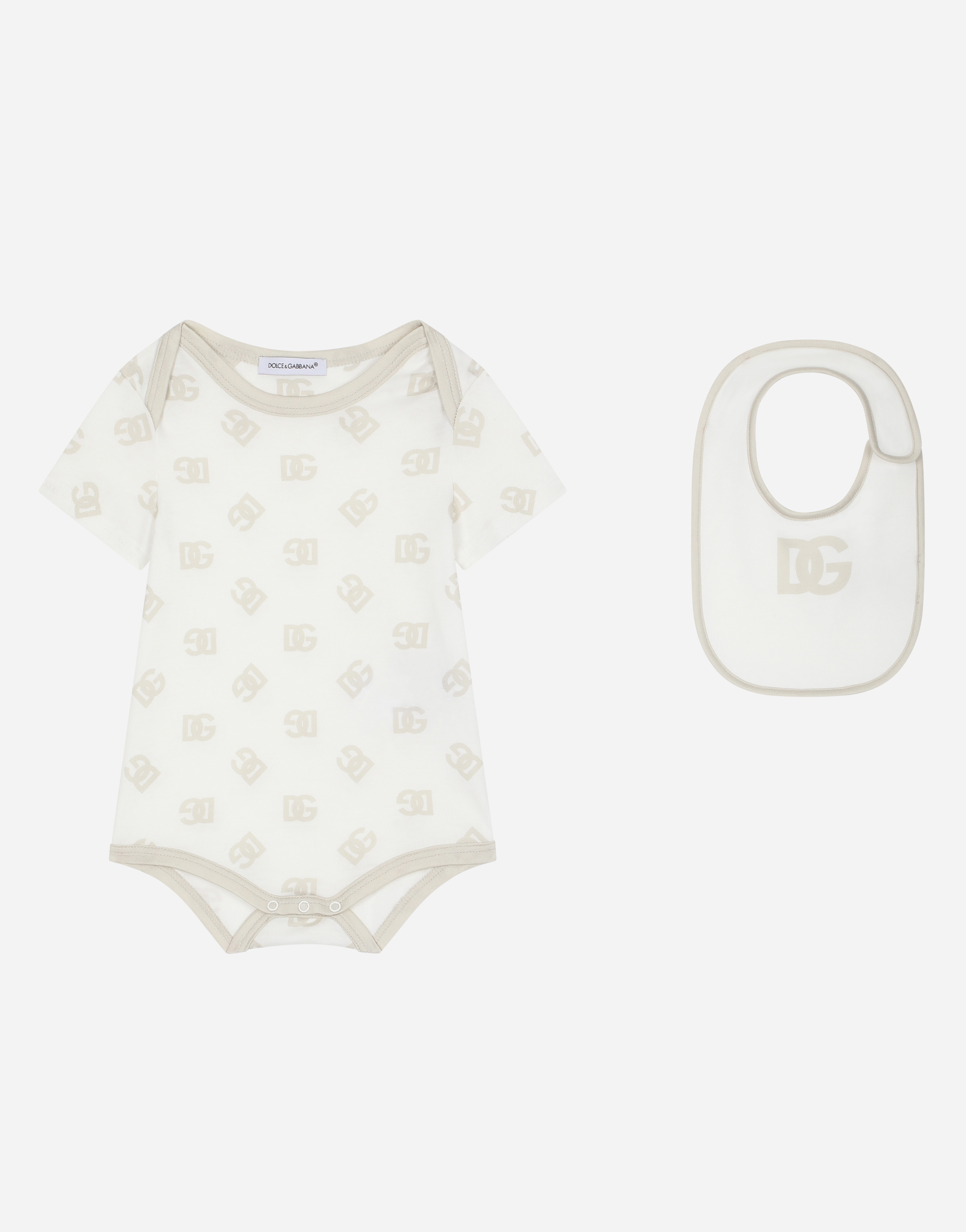 DOLCE & GABBANA 2-PIECE GIFT SET WITH DG LOGO PRINT