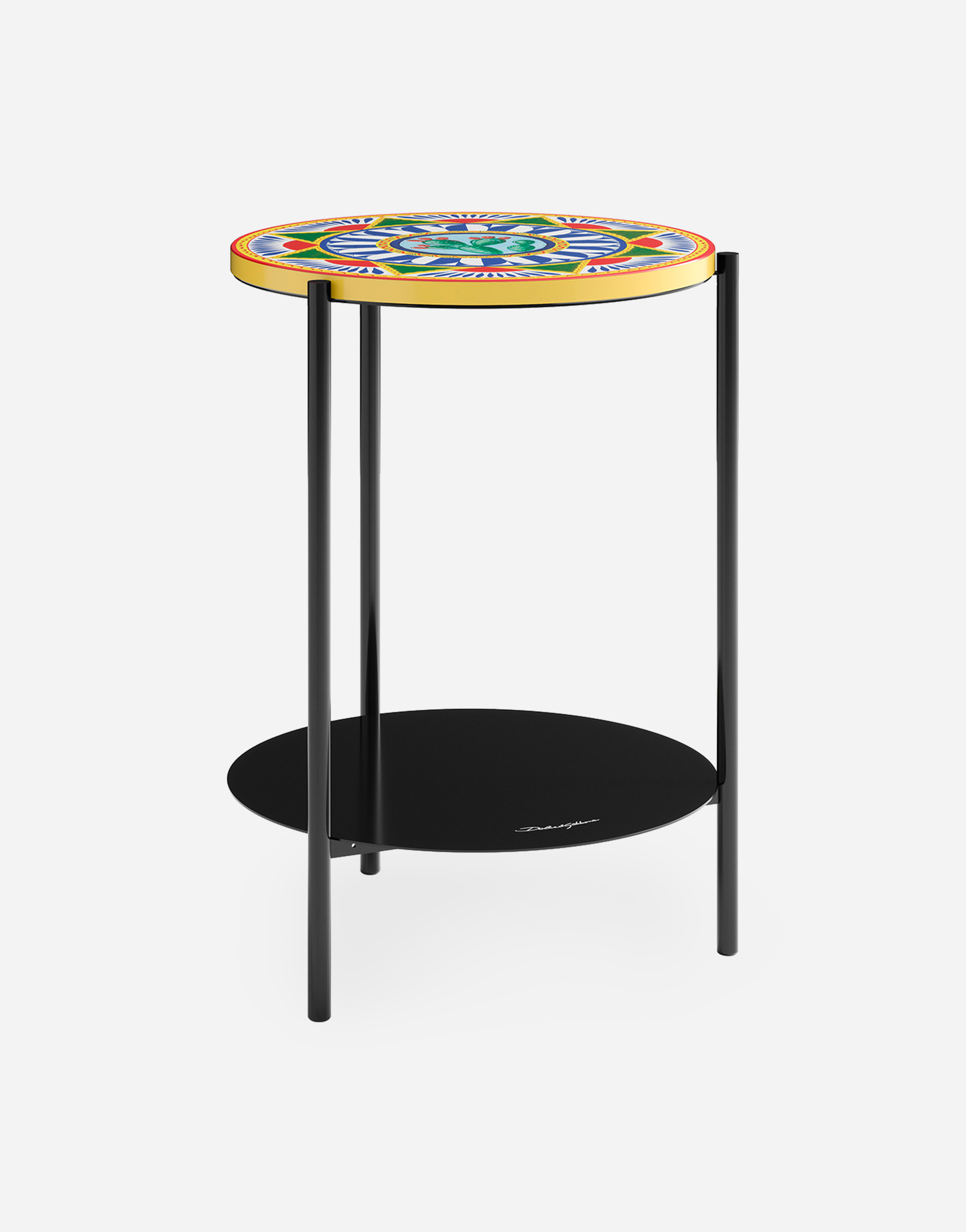 Shop Dolce & Gabbana Amore Coffee Table In Multicolor