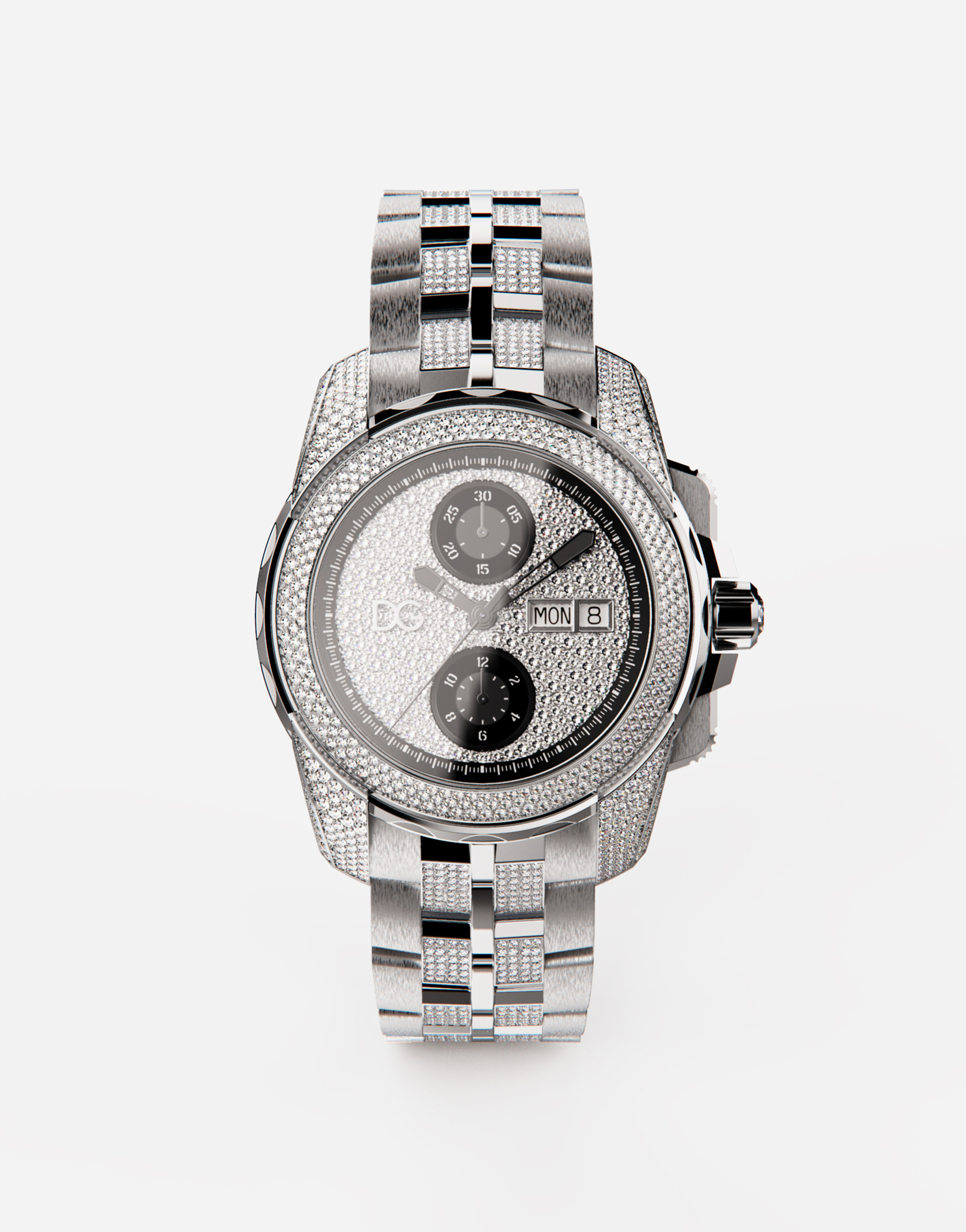 Ds5 18 Karat White Gold And Diamond Watch White Gold