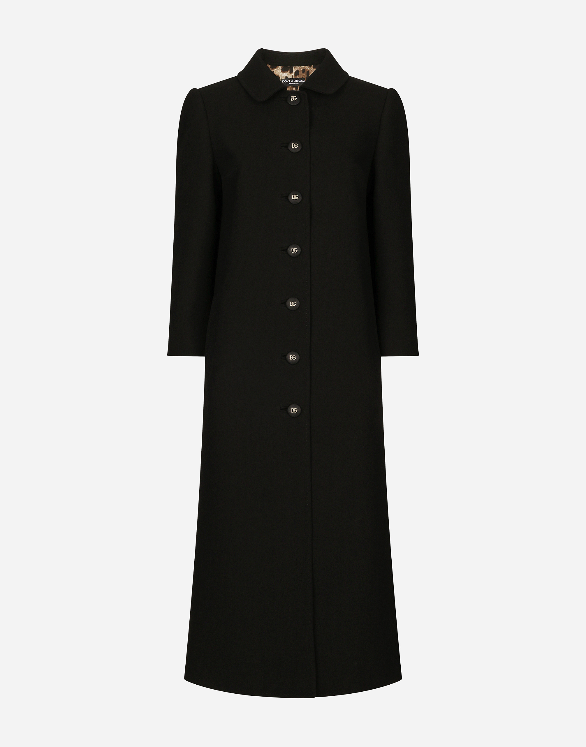 Dolce & Gabbana ウール コート ブラックのウィメンズ Woolen coat | Dolce&Gabbana®