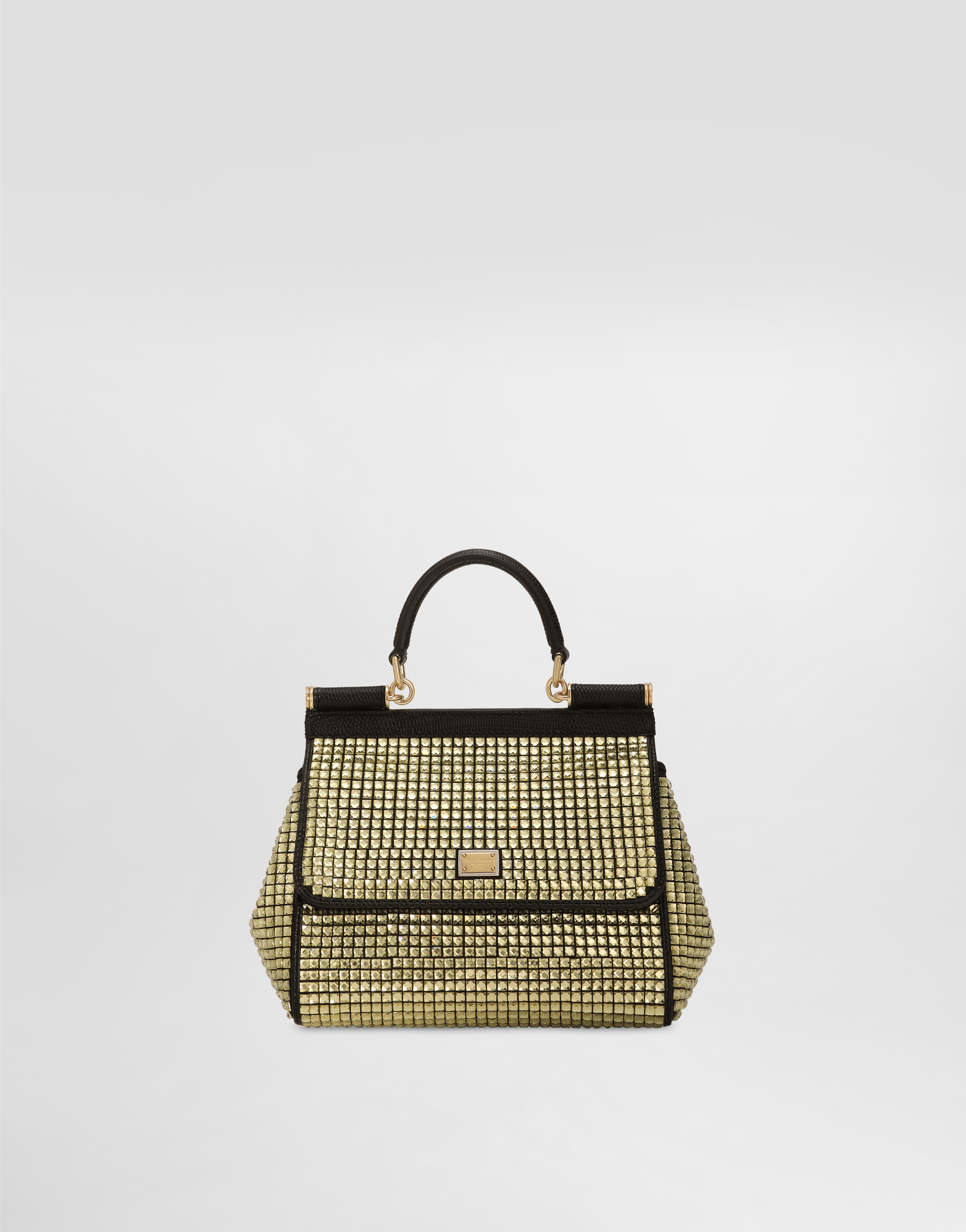 Dolce & Gabbana Medium Sicily Handbag - Woman Handbags Multi-colored Onesize