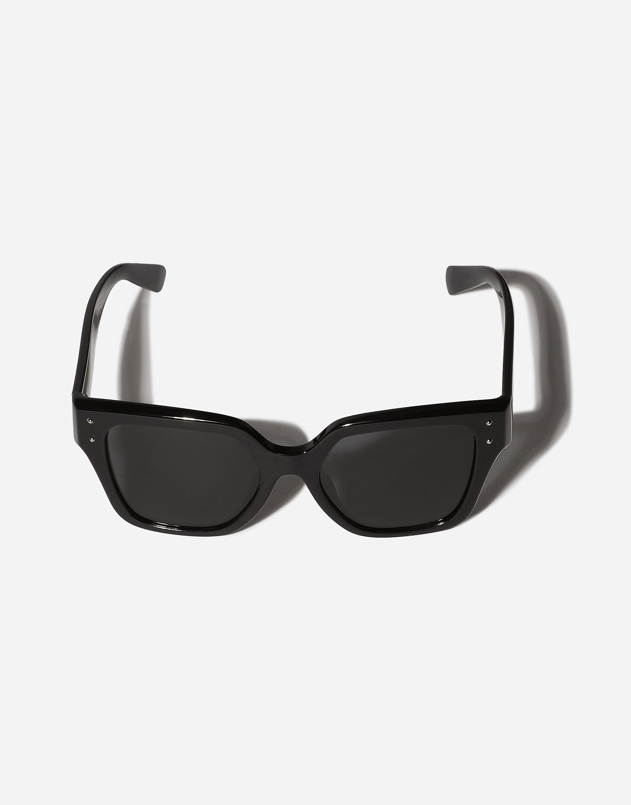 Shop Dolce & Gabbana Dg Sharped Sunglasses In Black