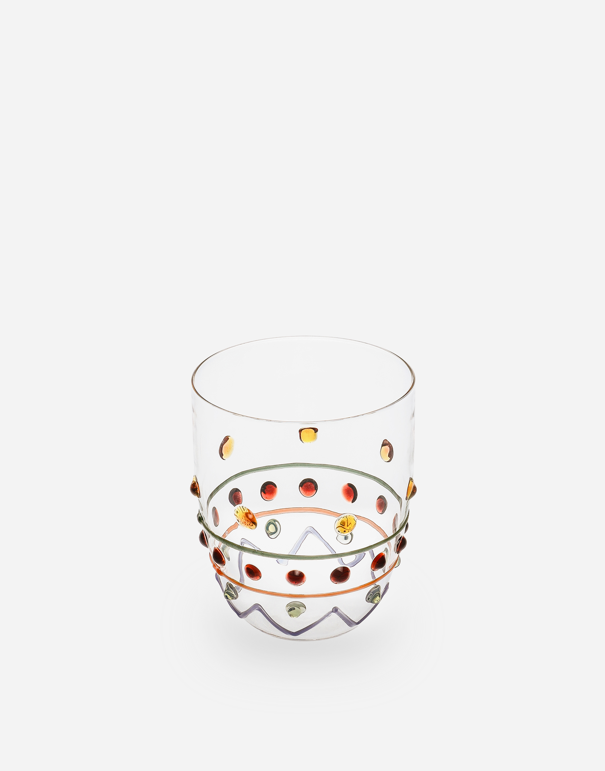 Dolce & Gabbana Beverage Glass In Multicolor