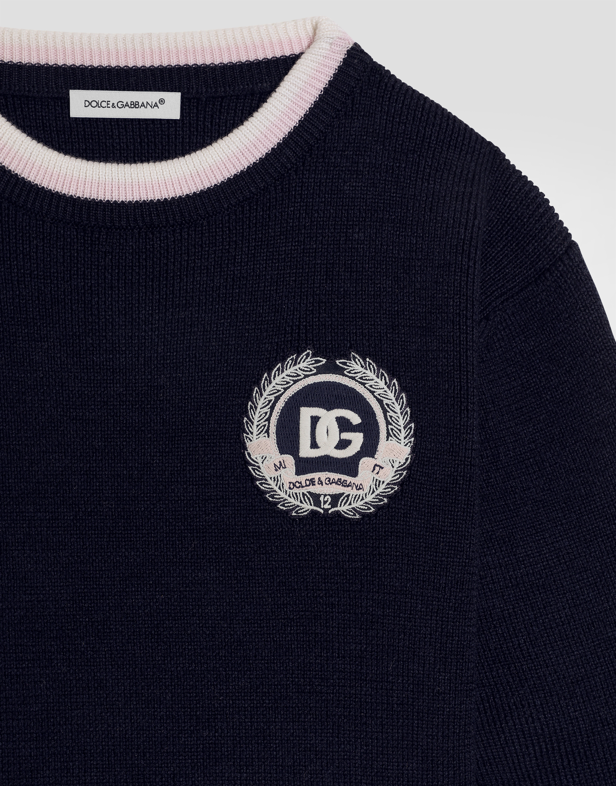 Solid knit sweater
