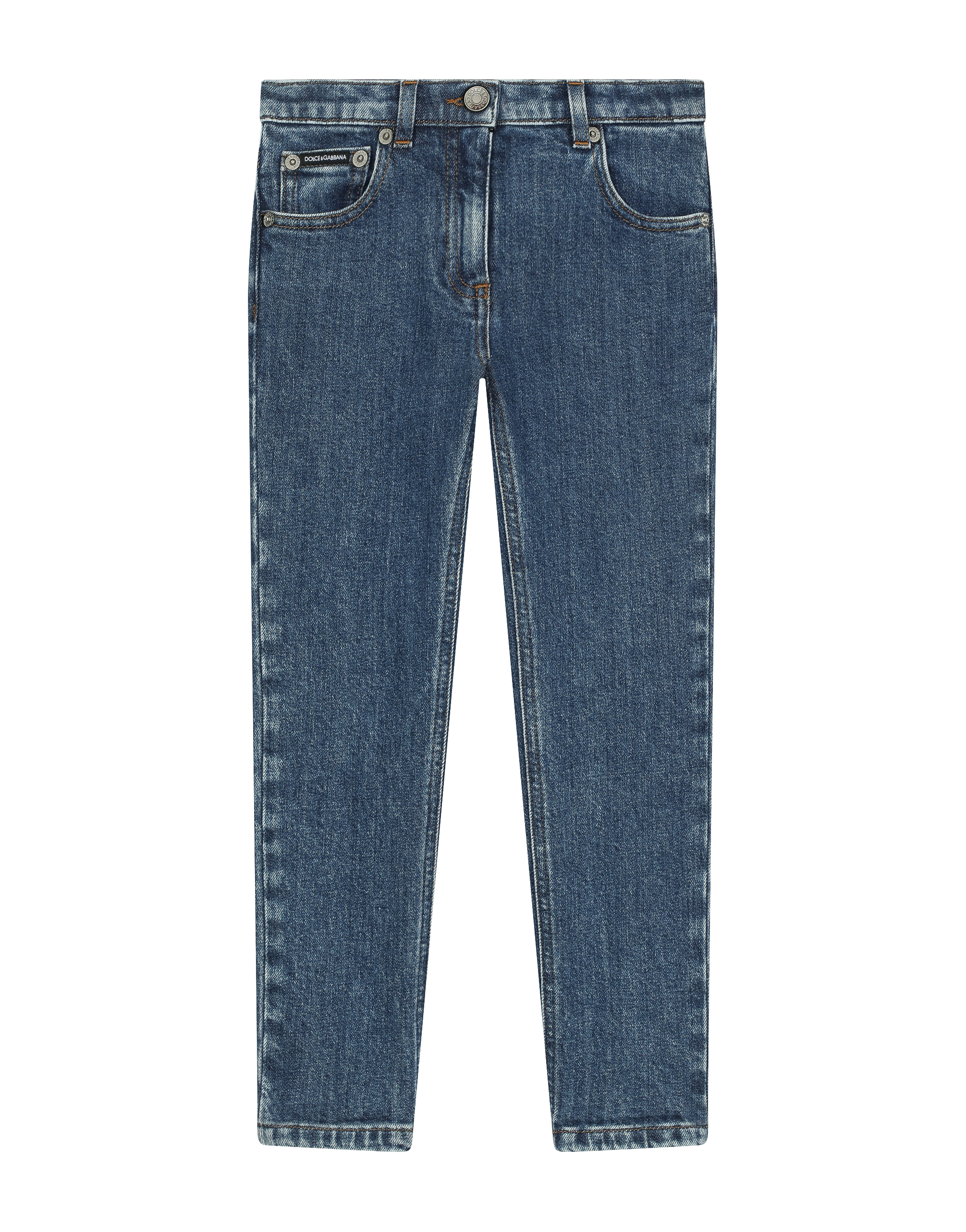 Dolce & Gabbana Pantalone 5 Tasche - Woman Trousers And Skirts Azul 13 Years