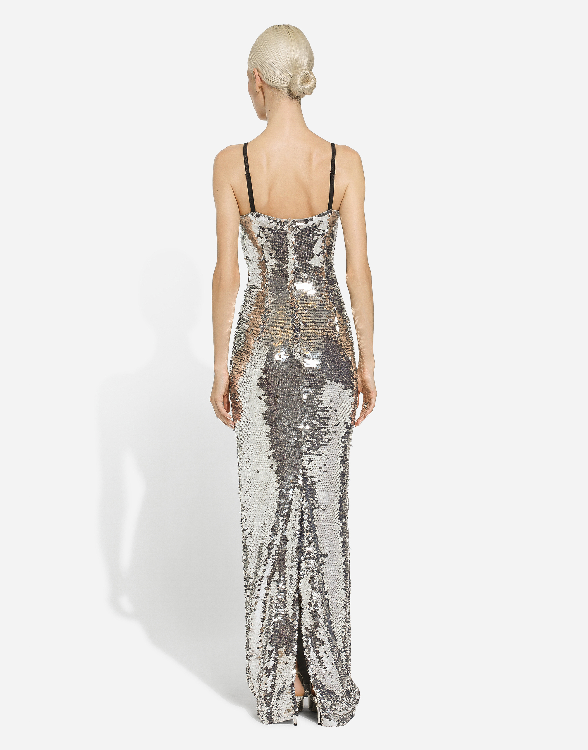 Long sequined dress