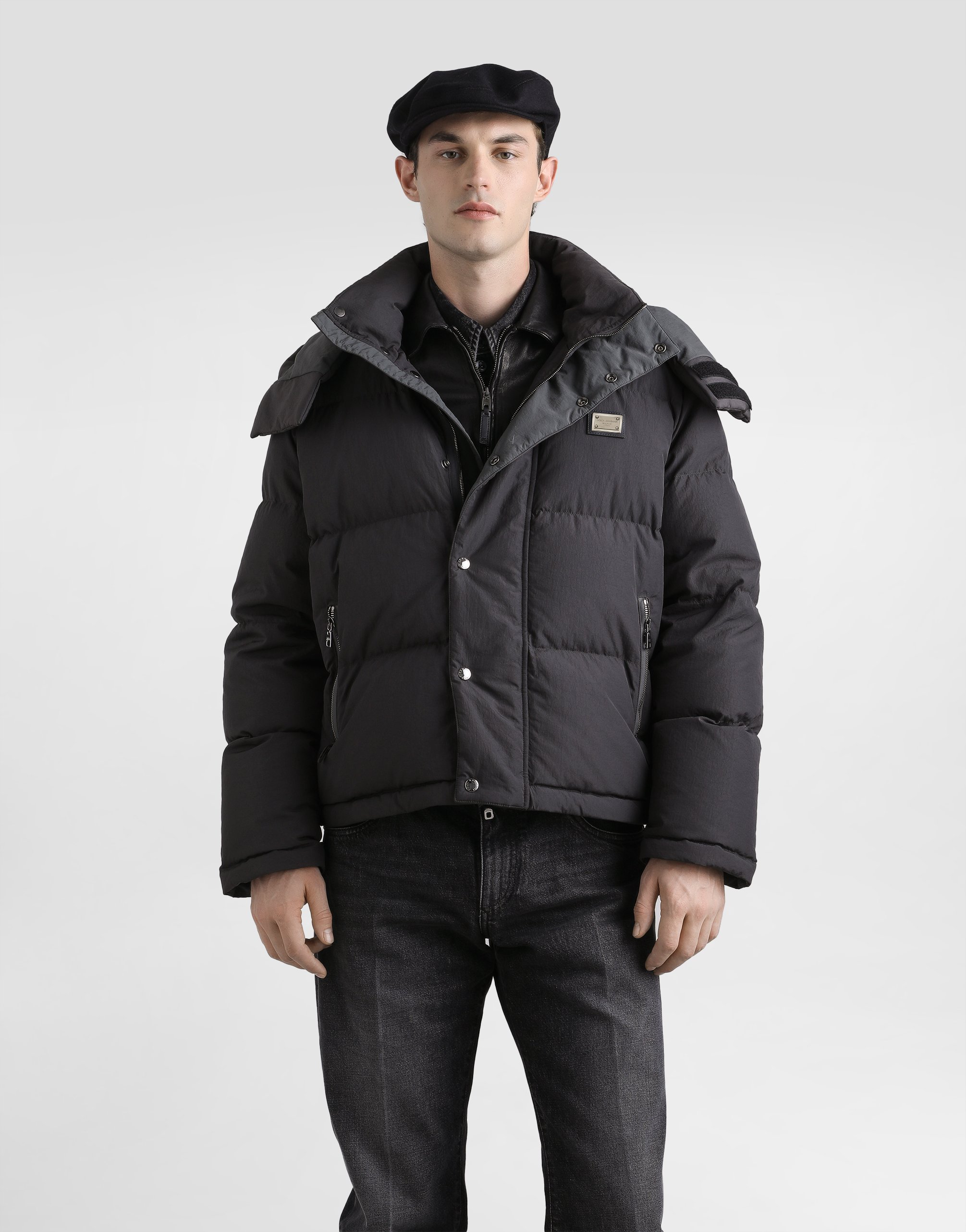 Padded and quilted jacket