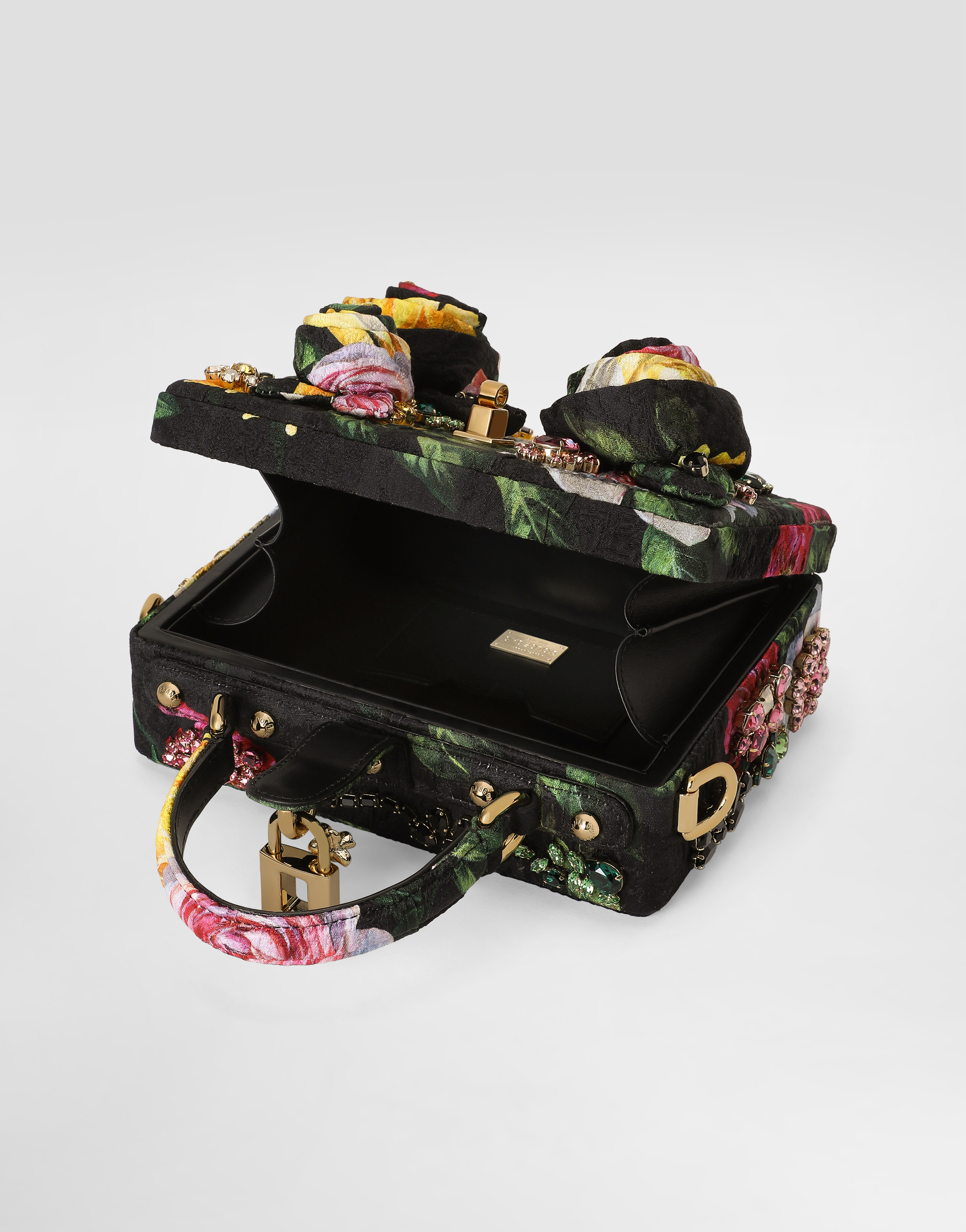 Dolce & Gabbana Dolce Box Handbag In Multi