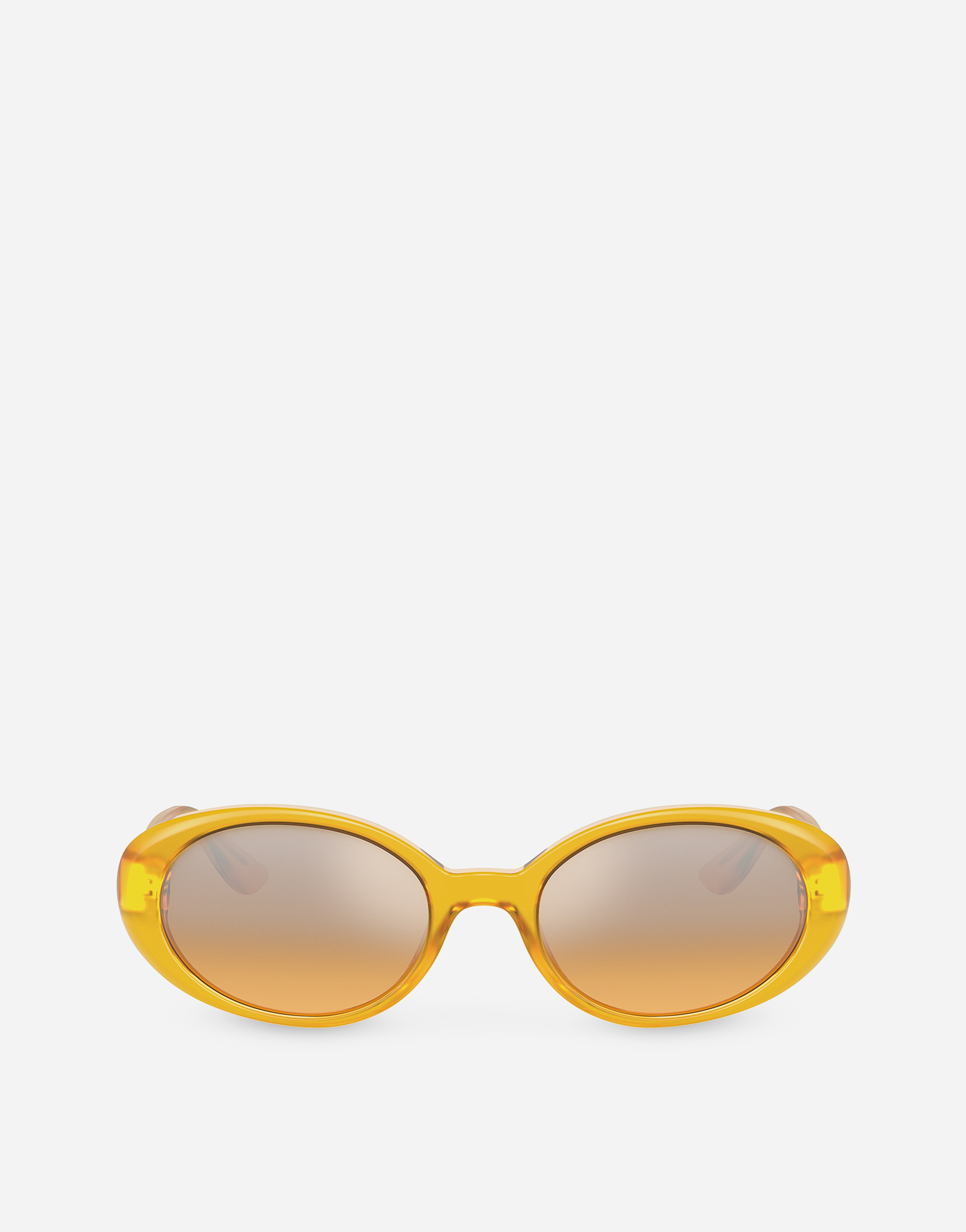 Dolce & Gabbana Re-edition Sunglasses In Opaline Yellow