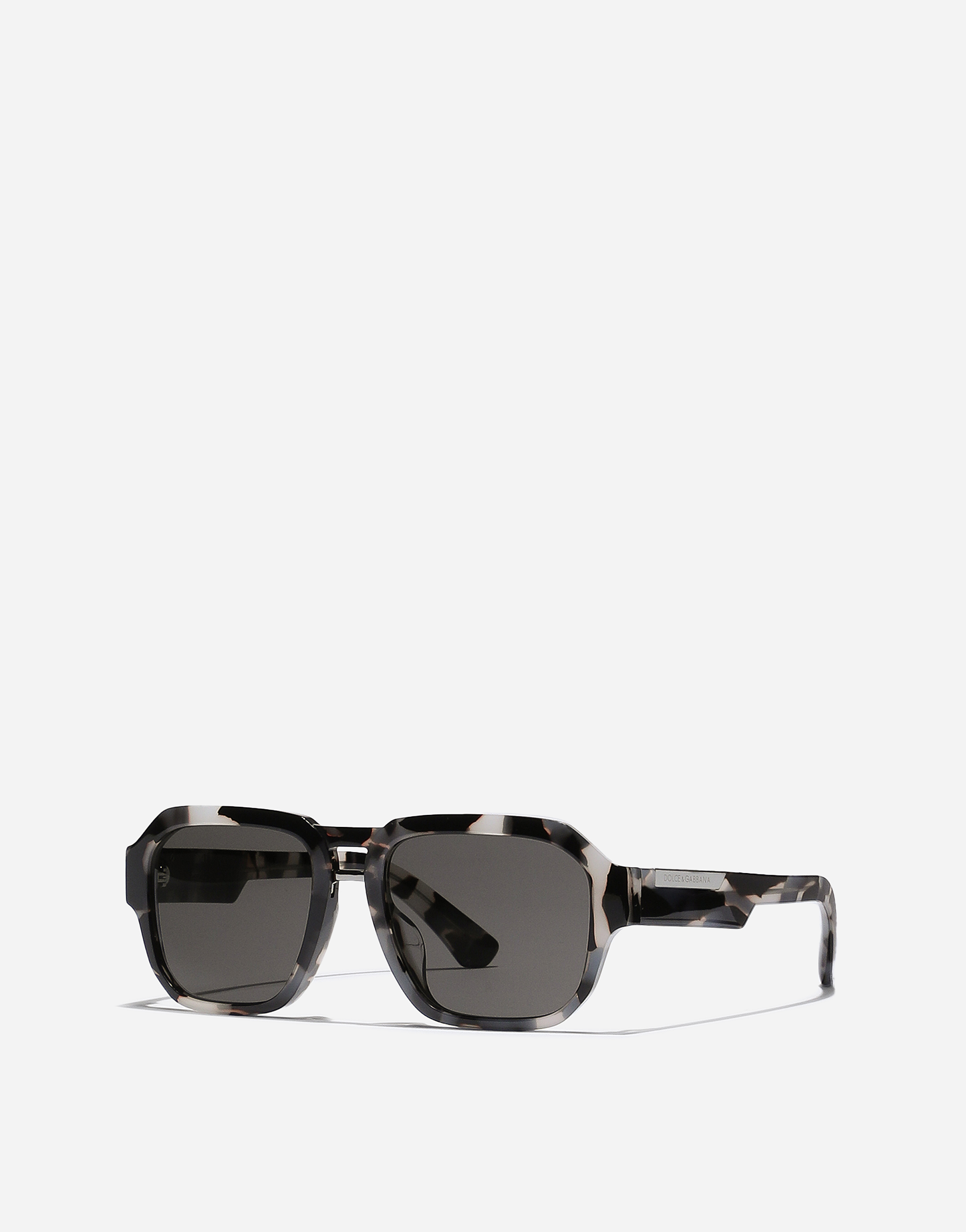 Dolce & Gabbana Tortoiseshell-pattern Sunglasses In Havana Grey