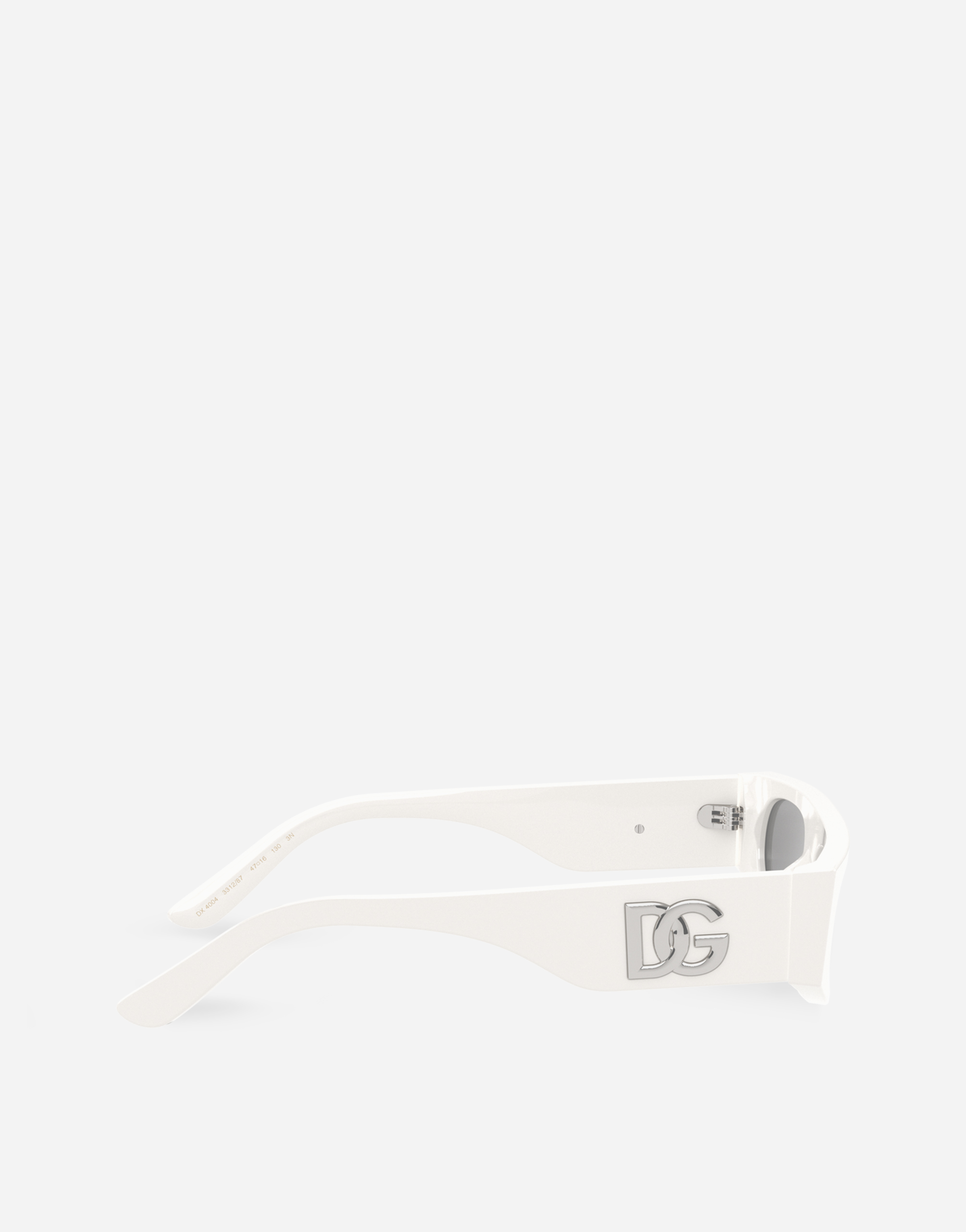 Shop Dolce & Gabbana Hawaii Sunglasses In White