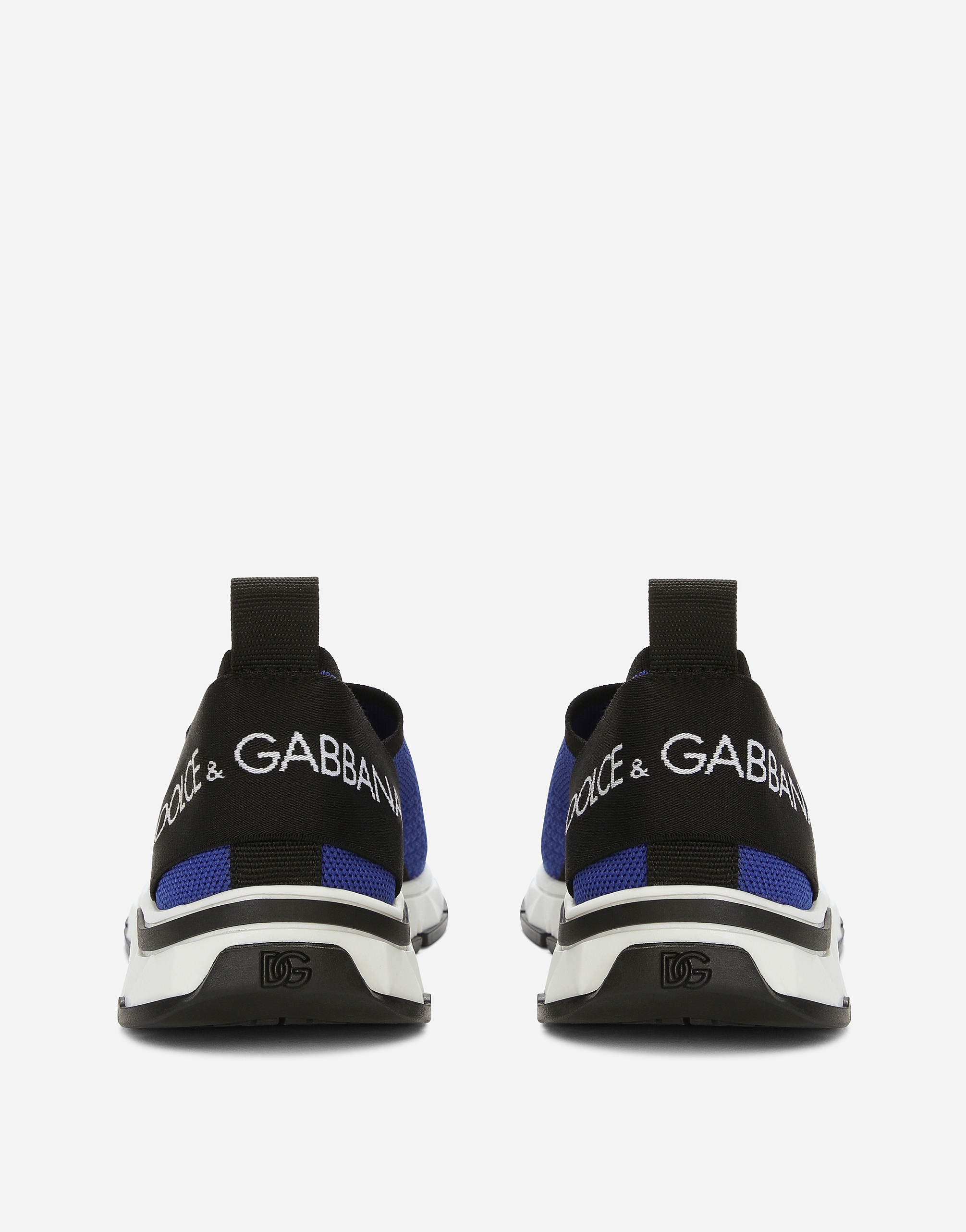  Dolce & Gabbana Sneakers Sorrento 2.0 En Fine Maille Stretch - Homme Chaussures (27-40) Bleu Tissu 36 