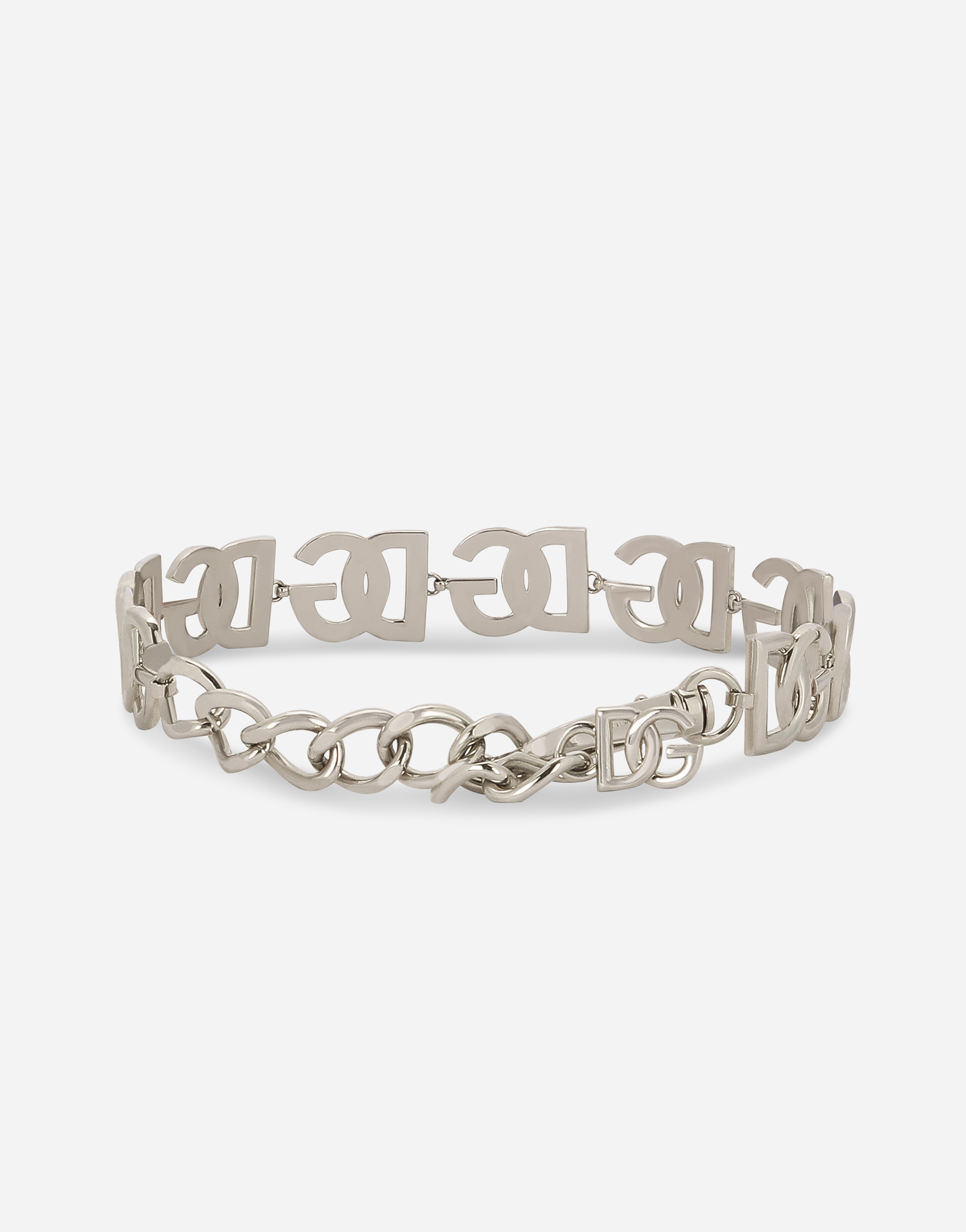 Shop Dolce & Gabbana Collana In Silver