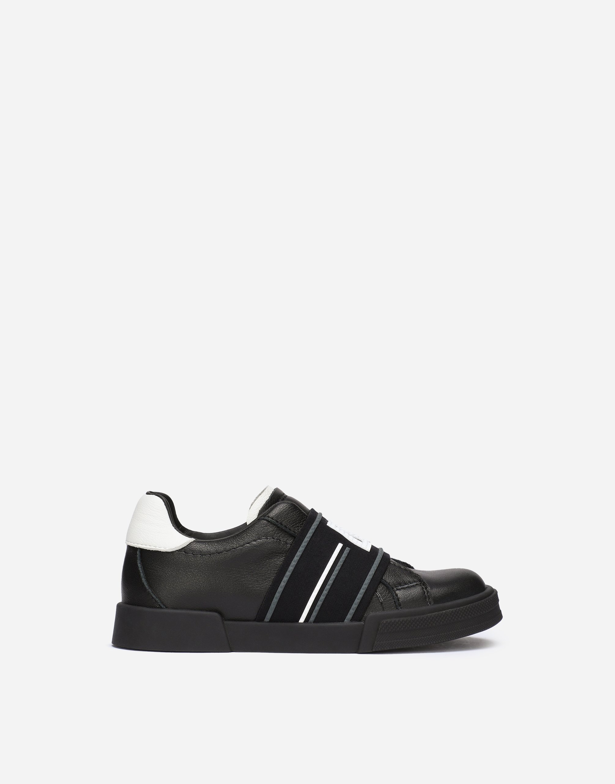 24PF new/Dolce&Gabbana サントロペレザースニーカー Sneakers 極美品】 Dolce&Gabbana レディース レザースニーカー