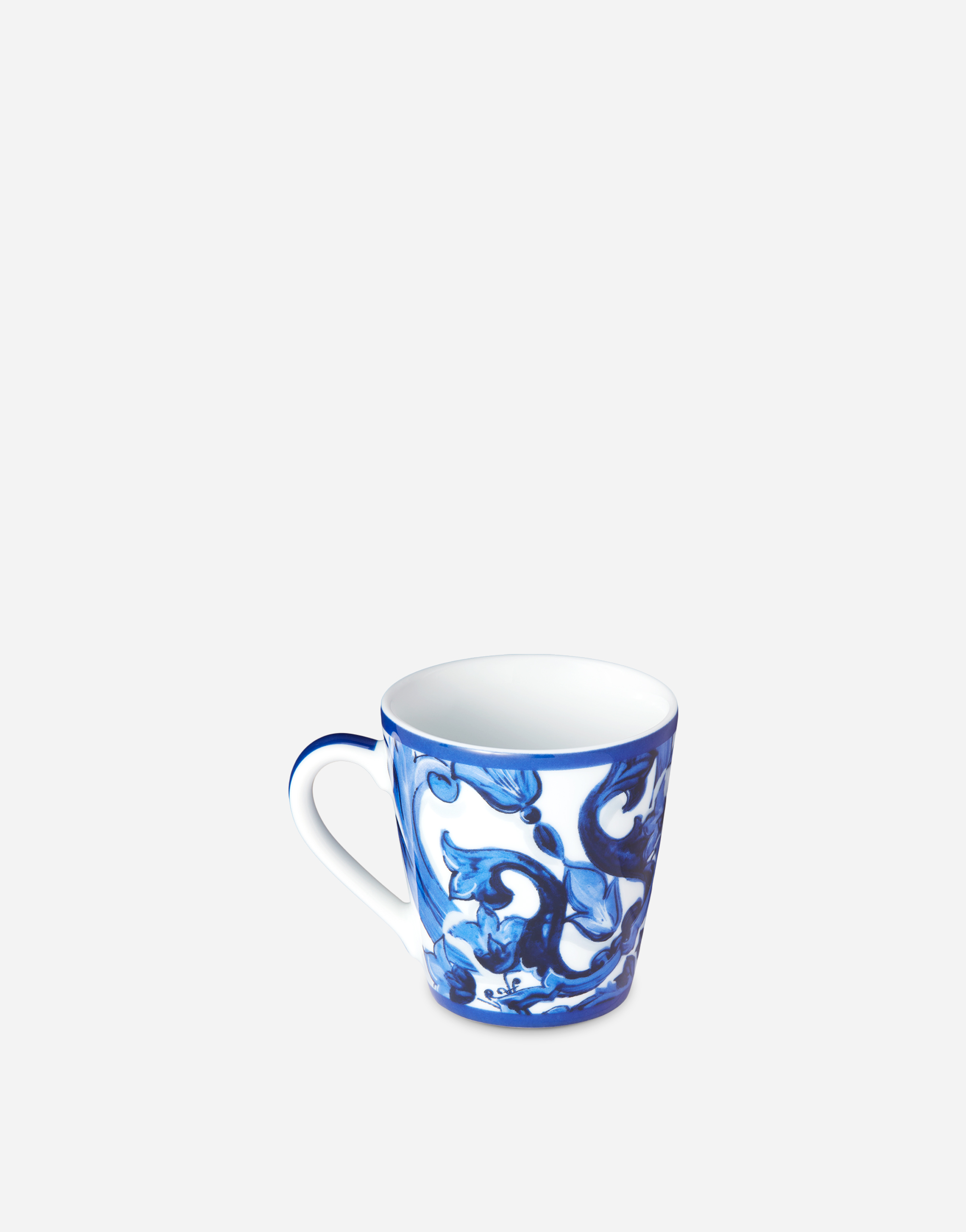 Shop Dolce & Gabbana Porcelain Mug In Multicolor