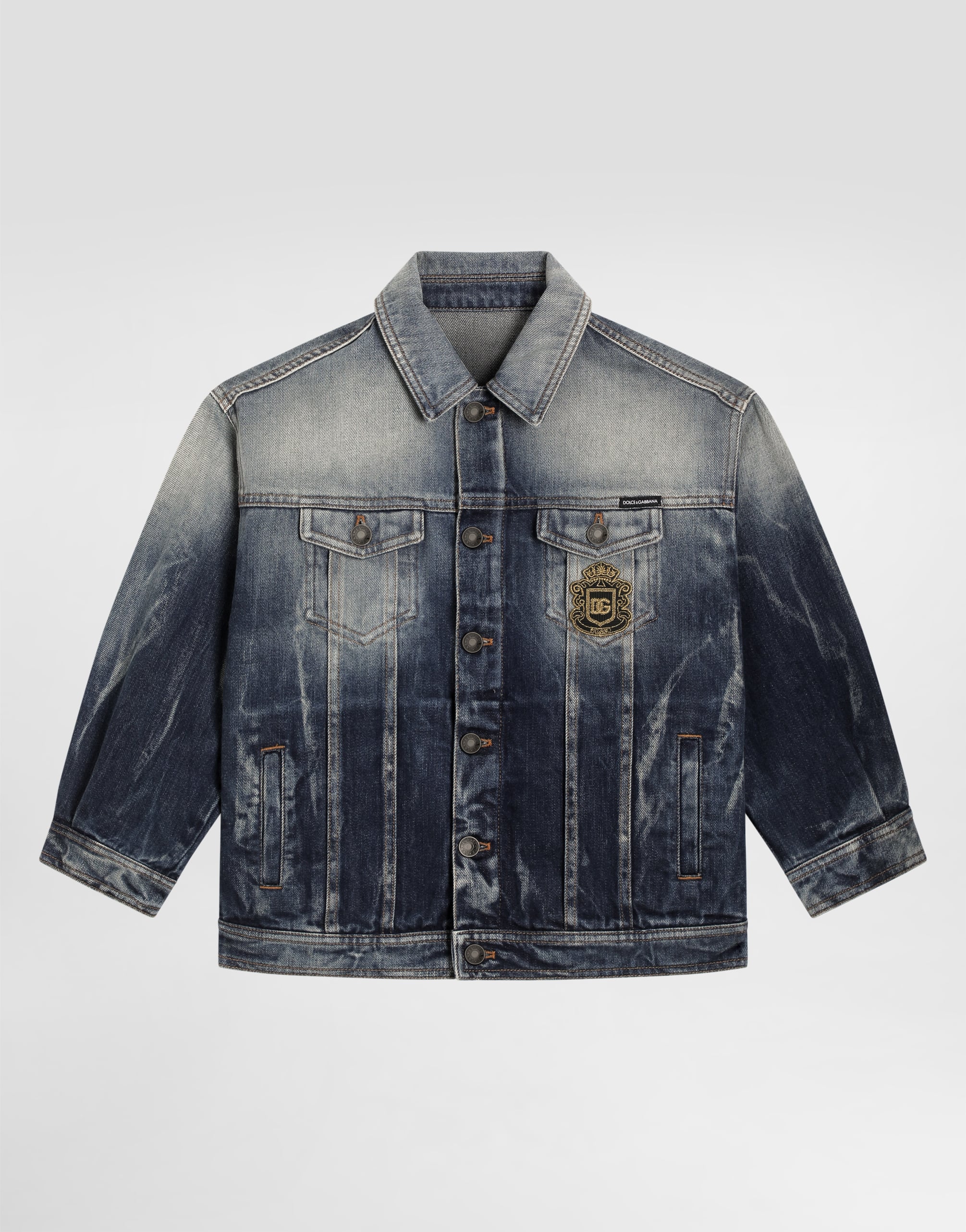 Multicolorのボーイズ Denim jacket | Dolce&Gabbana®