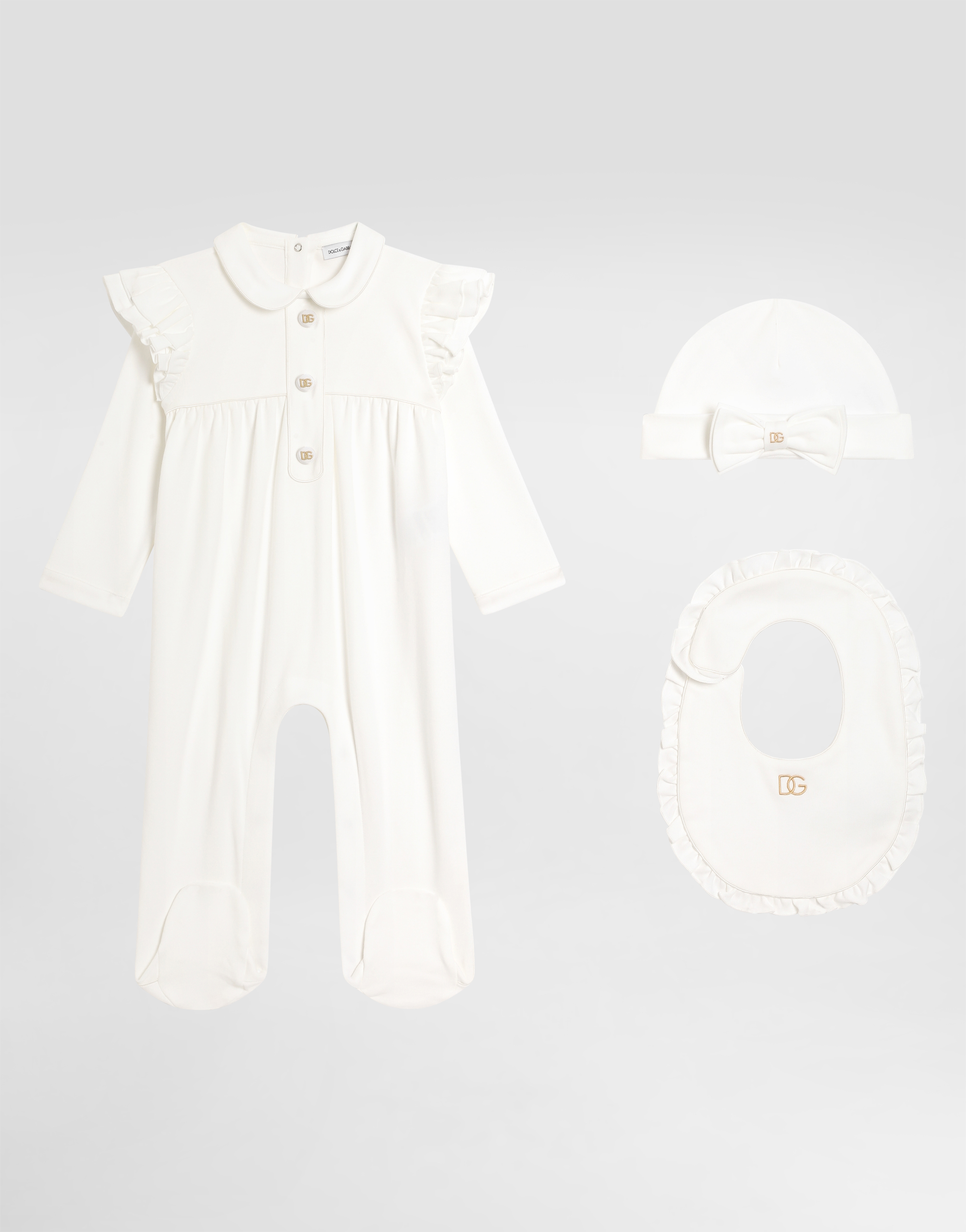 3-piece gift set in interlock jersey