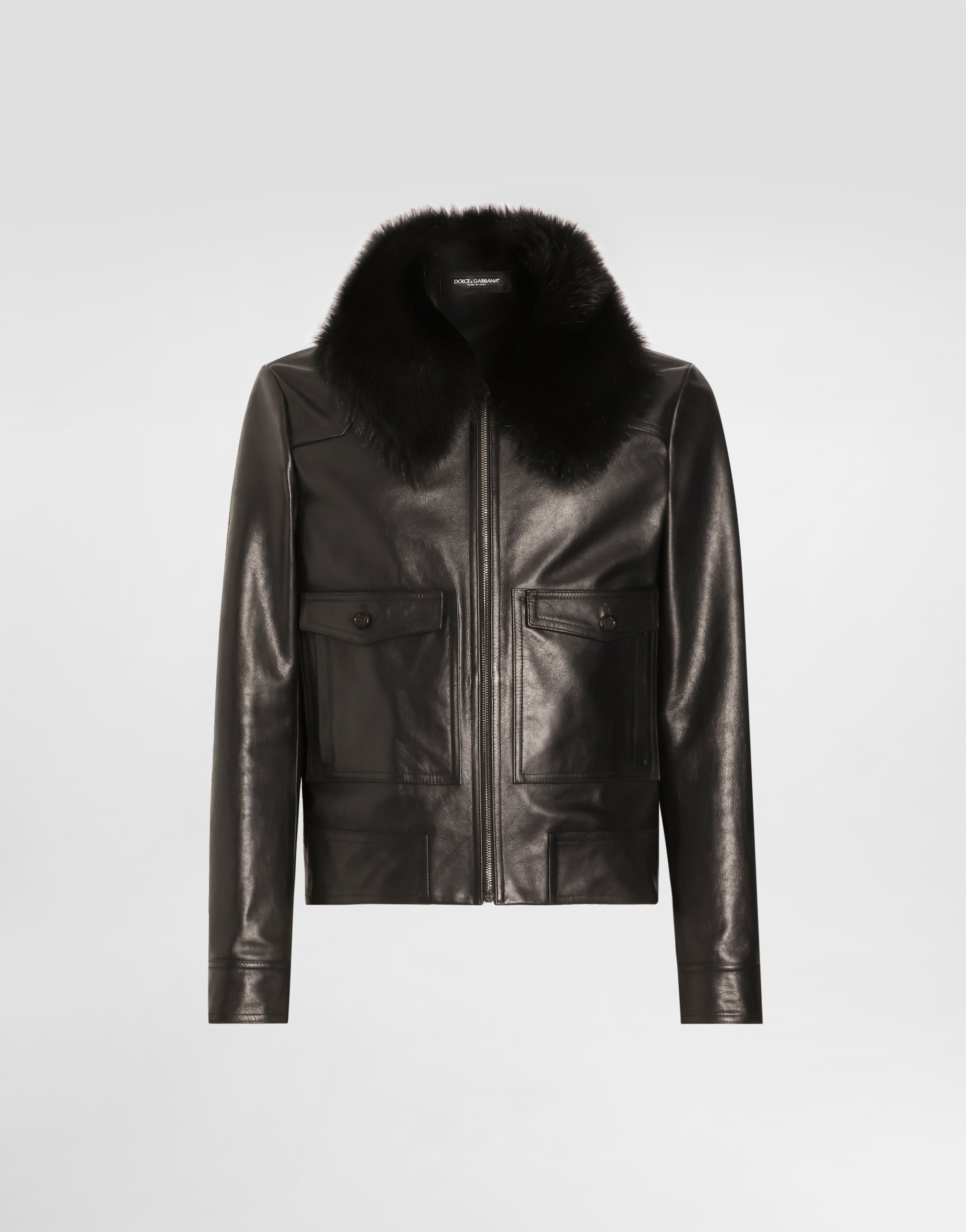 【極美品】DOLCE&GABBANA 裏地フラワーデザイン ピーコート G9BUQLHULXF_N0000_0.jpg