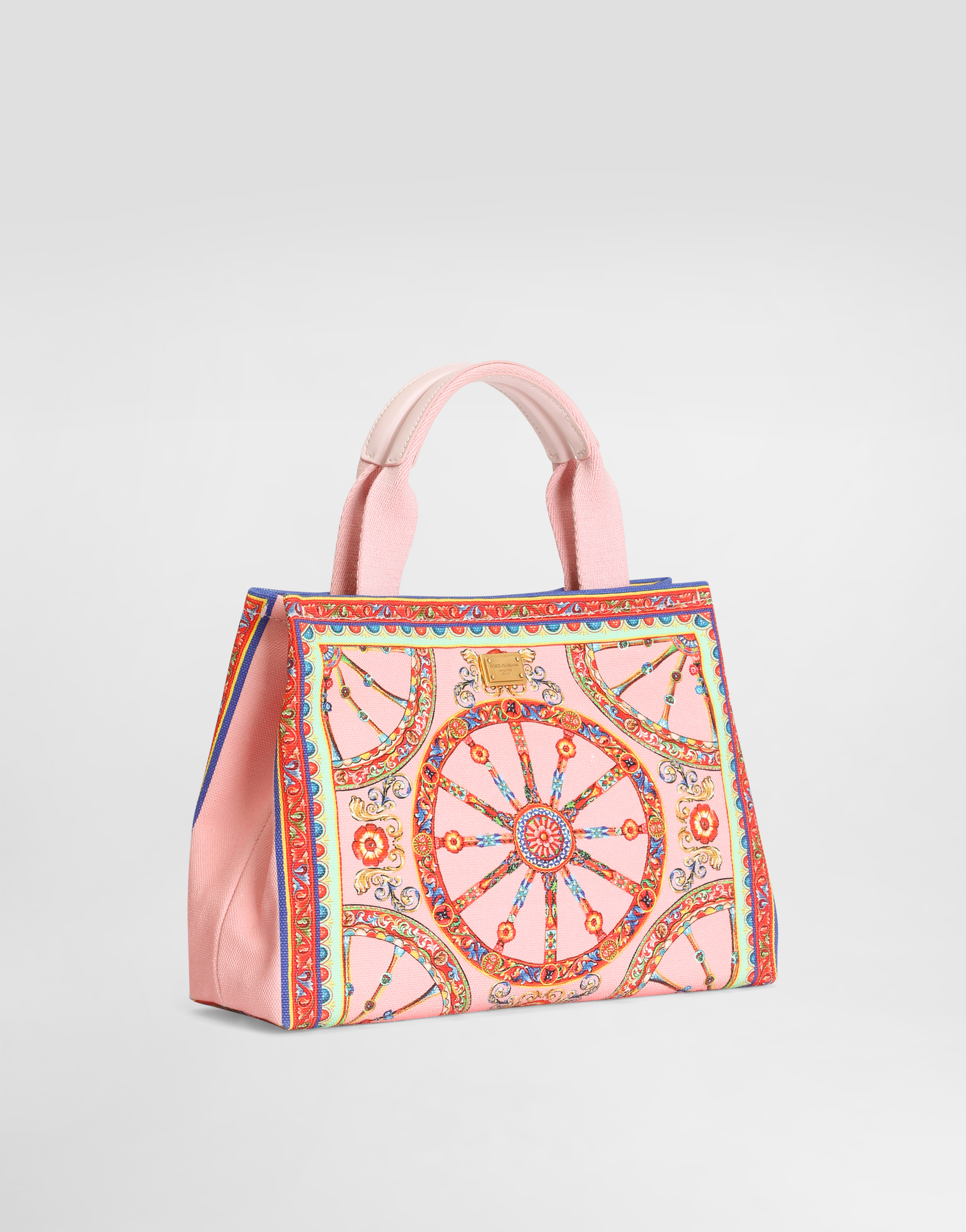  Dolce & Gabbana Bolso Shopping Dg Tote En Lona Con Estampado Carretto - Mujer Accesorios Multicolor Onesize 