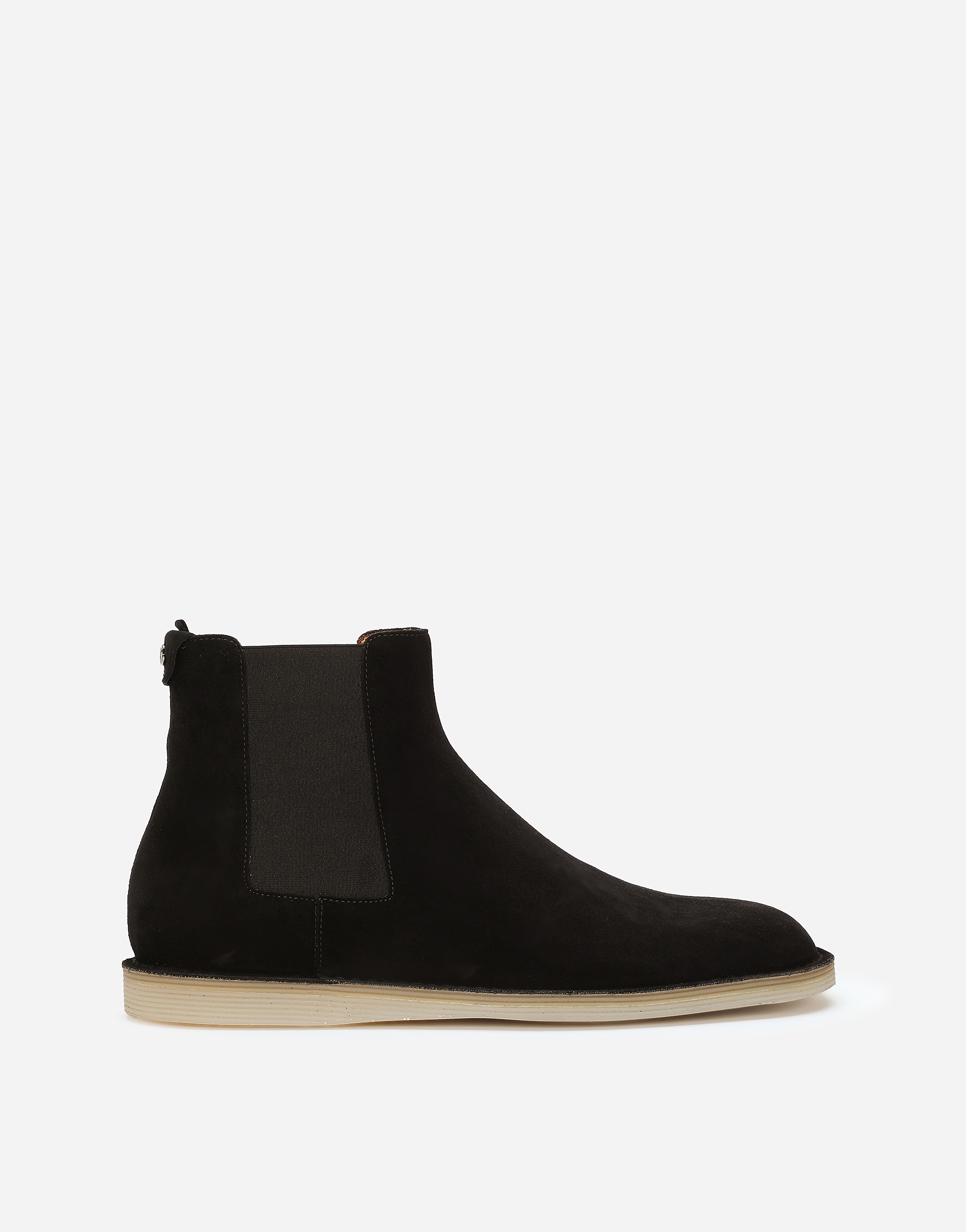 Dolce & Gabbana Men's Black Suede Ankle Boots - Man Boots And Ankle Boots Size 43 - Image 1