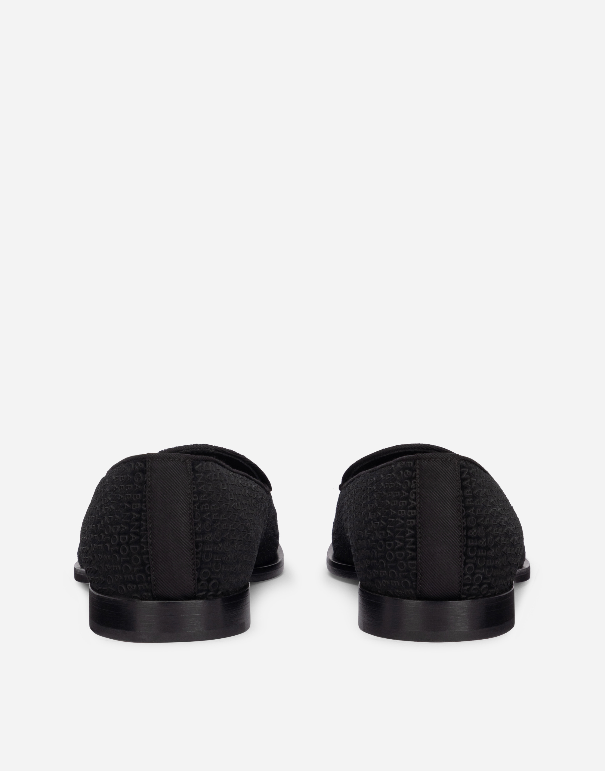 DOLCE & GABBANA VELVET SLIPPERS