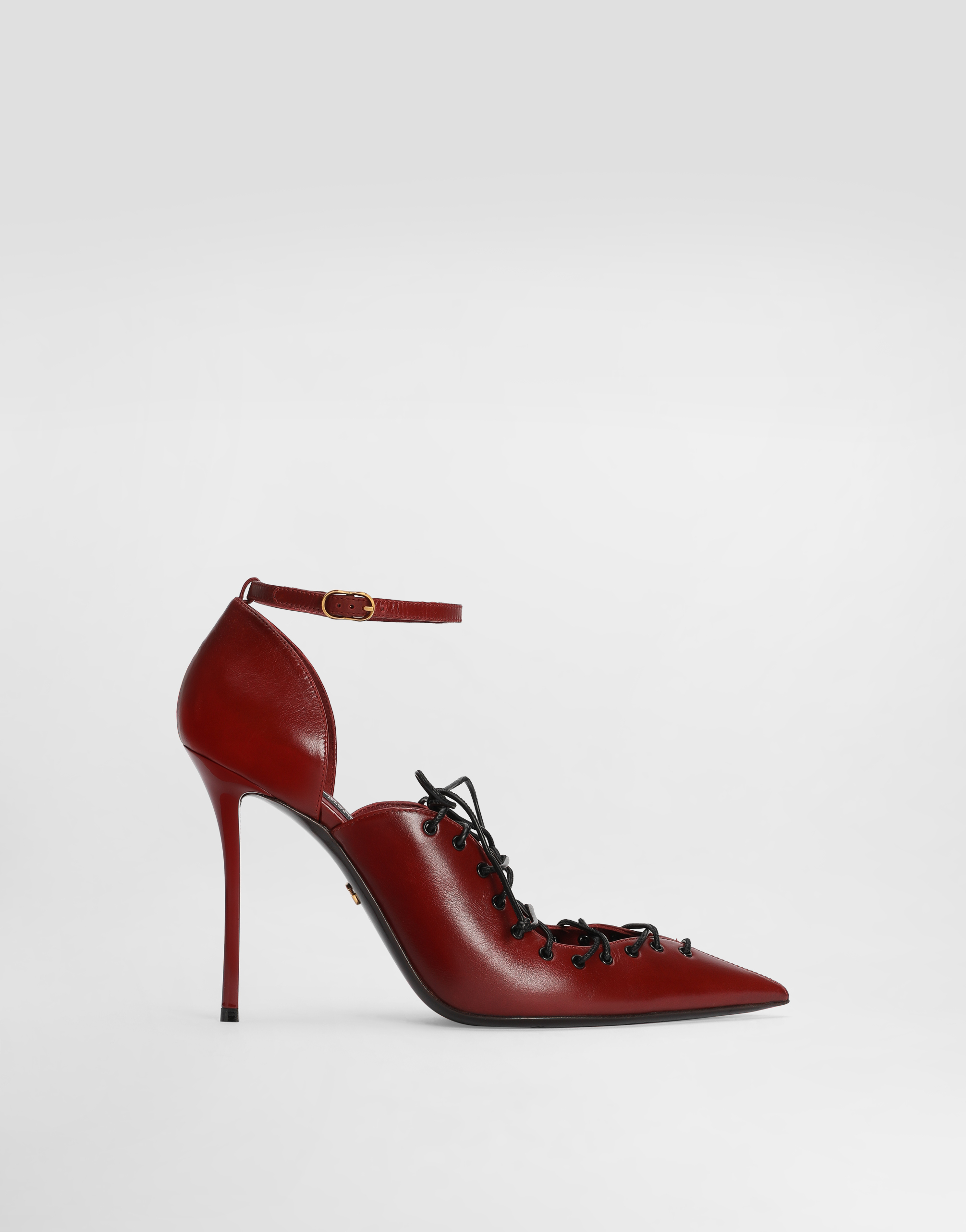 Calfskin pumps in Red for Women | Dolce&Gabbana® US