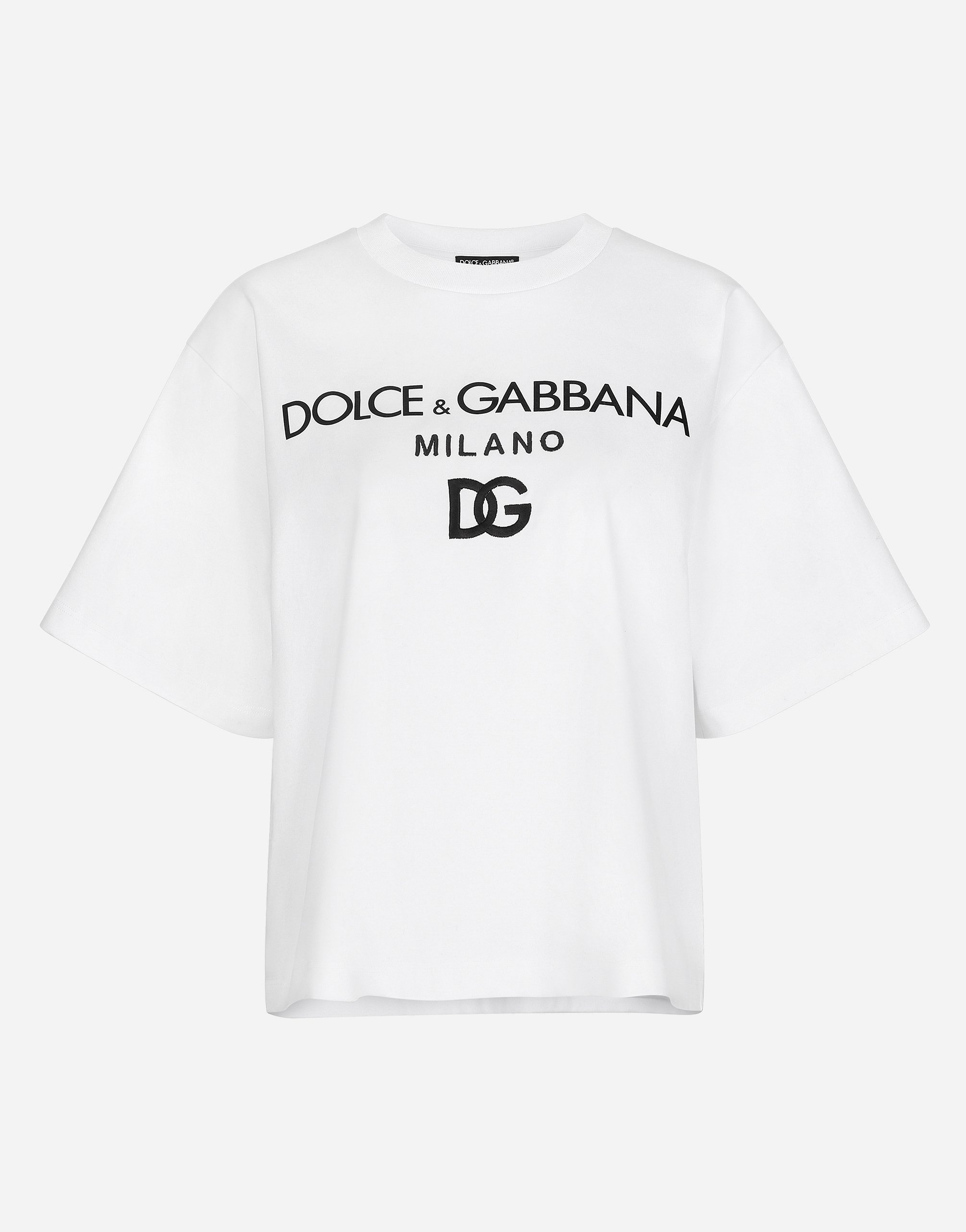 Dolce & Gabbana T-shirt M/corta Giro In White