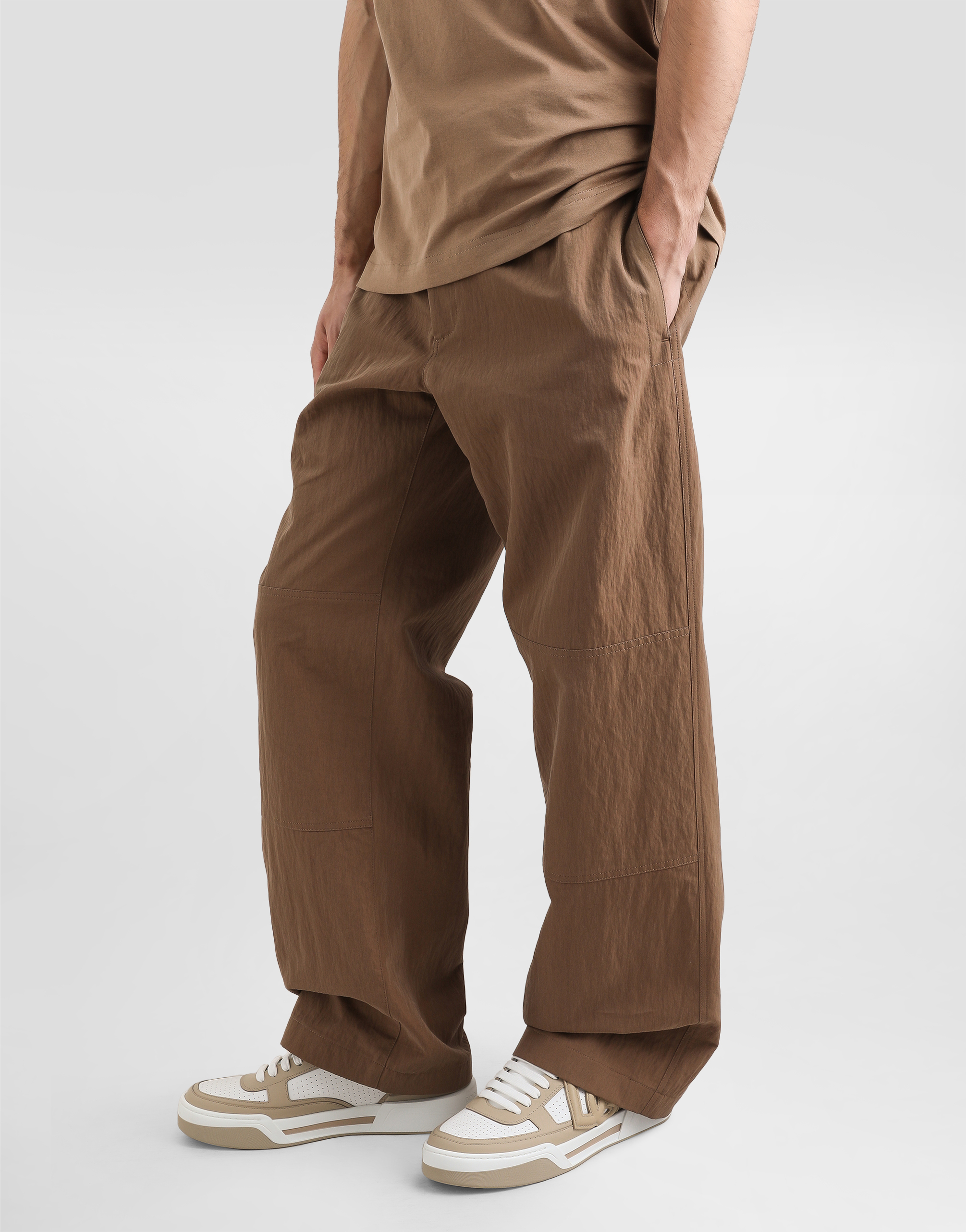 Dolce & Gabbana Cotton Cargo Pants With Tag In Beige