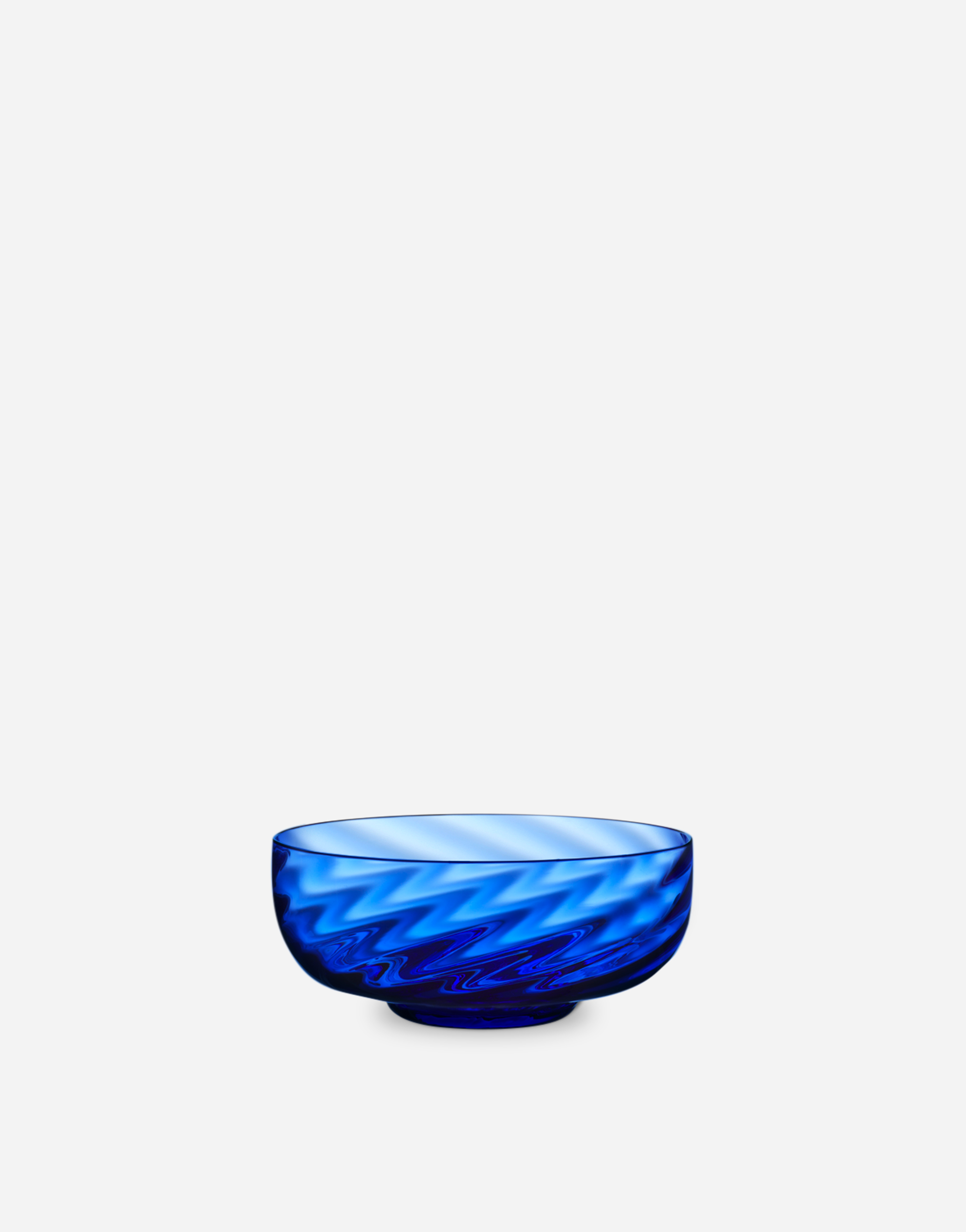 Dolce & Gabbana Set 2 Hand-blown Murano Glass Ice Cream Bowls In Multicolor