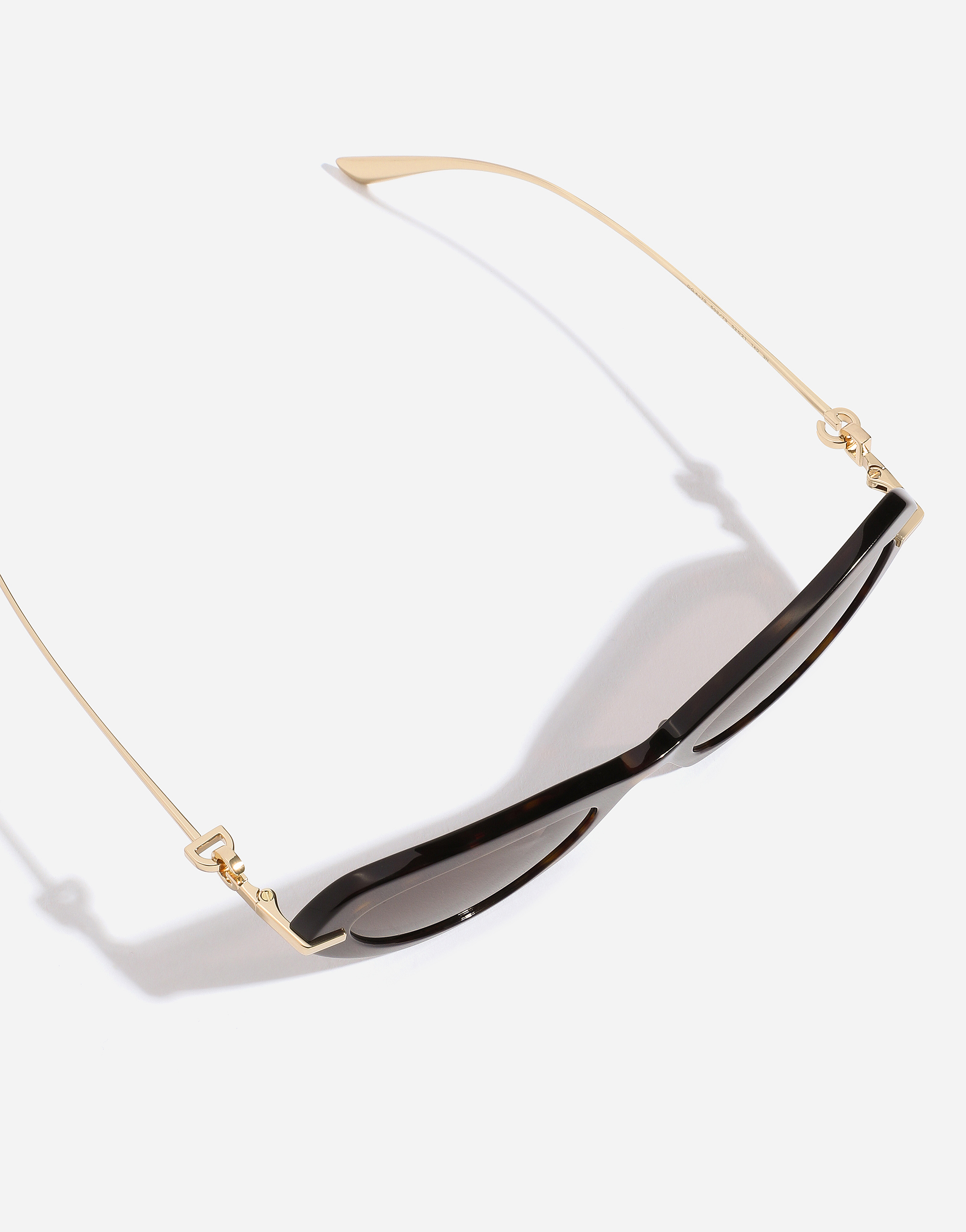Shop Dolce & Gabbana Dg Flip Sunglasses In Havana