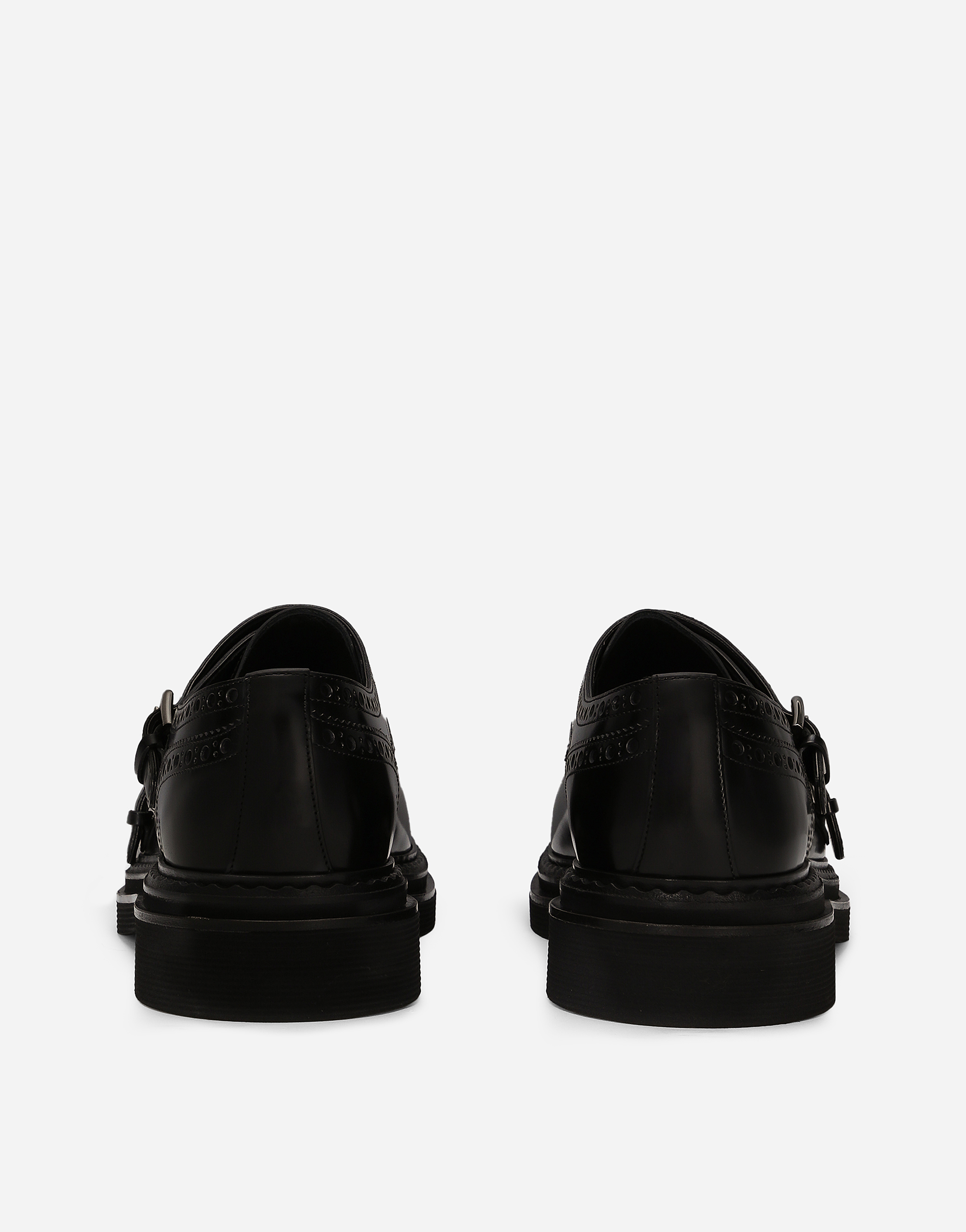 Dolce & Gabbana Dolce&gabbana Black Monkstrap Loafer In Black