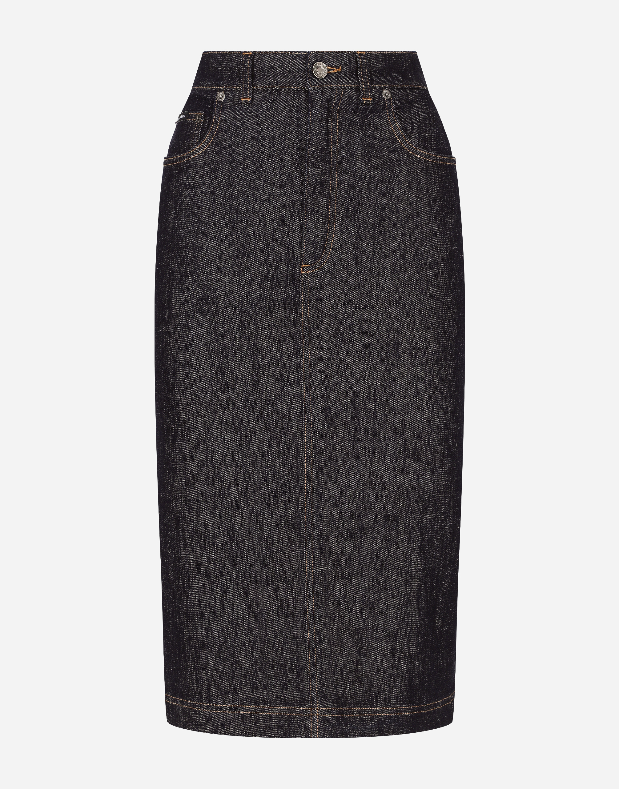 スカート Dolce & Gabbana F4CRGTHLMZM Skirts Black Chantilly lace midi skirt in Black for Women | Dolce&Gabbana® US
