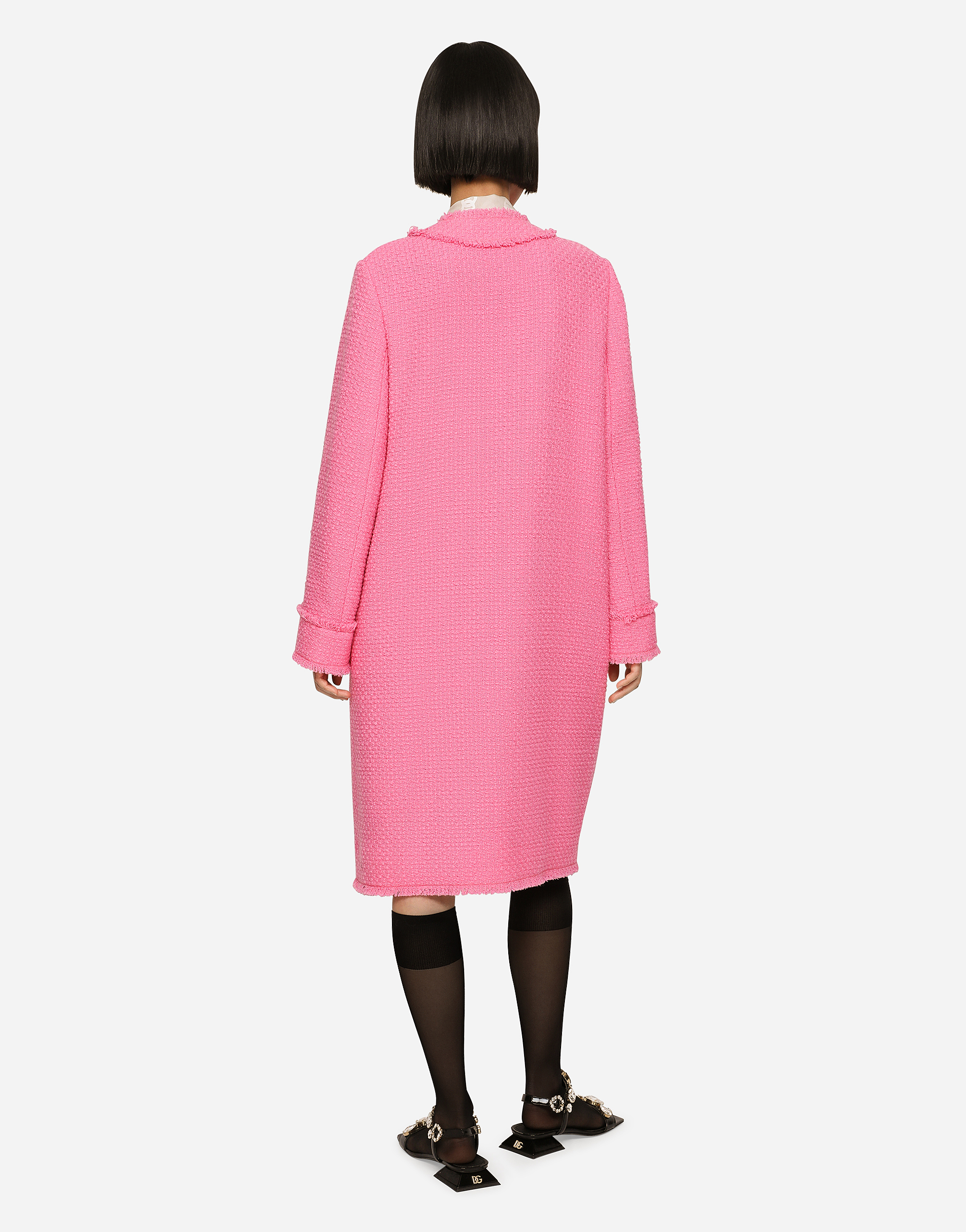 Dolce & Gabbana Cappotto In Pink