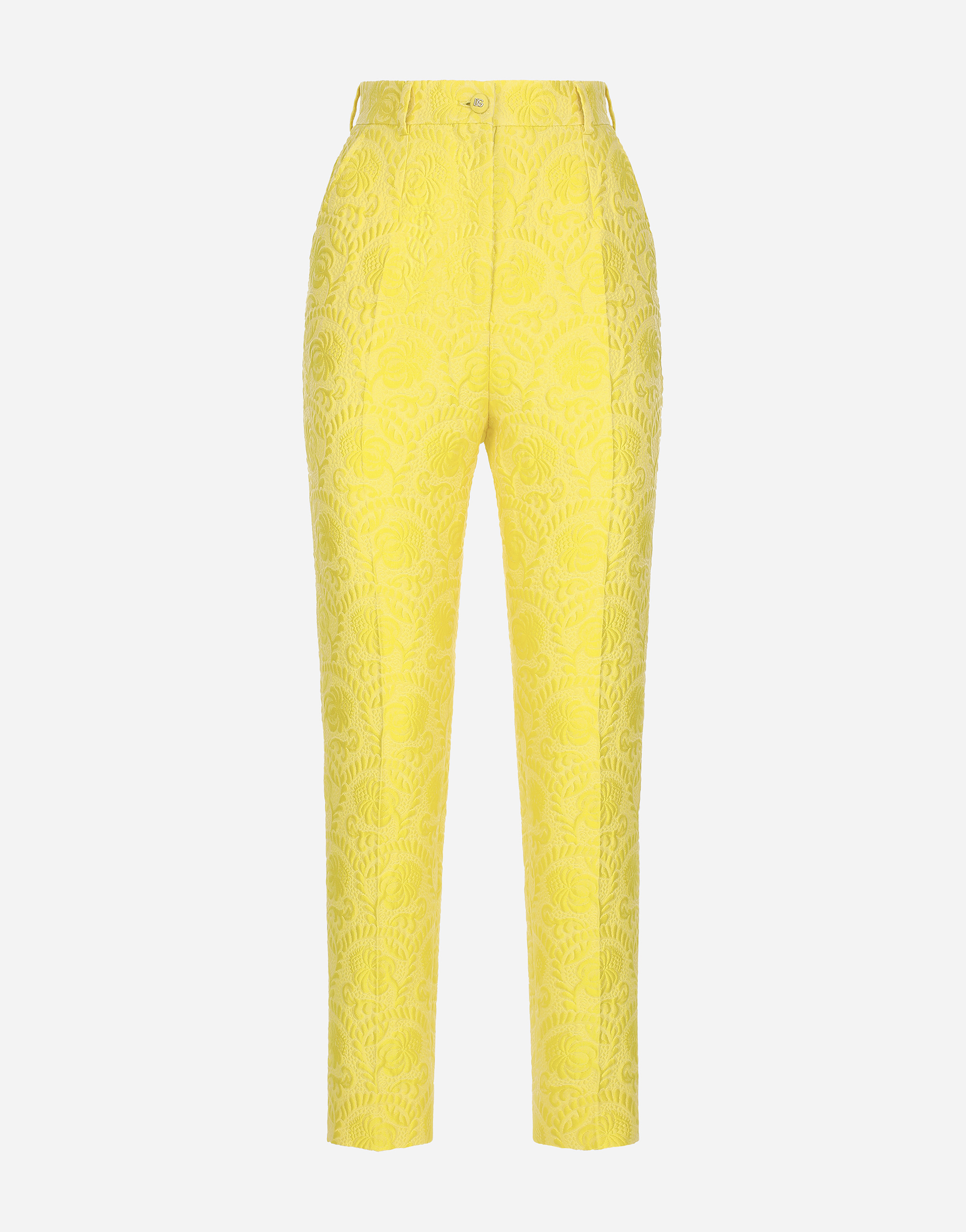Dolce & Gabbana Pantalone In Yellow