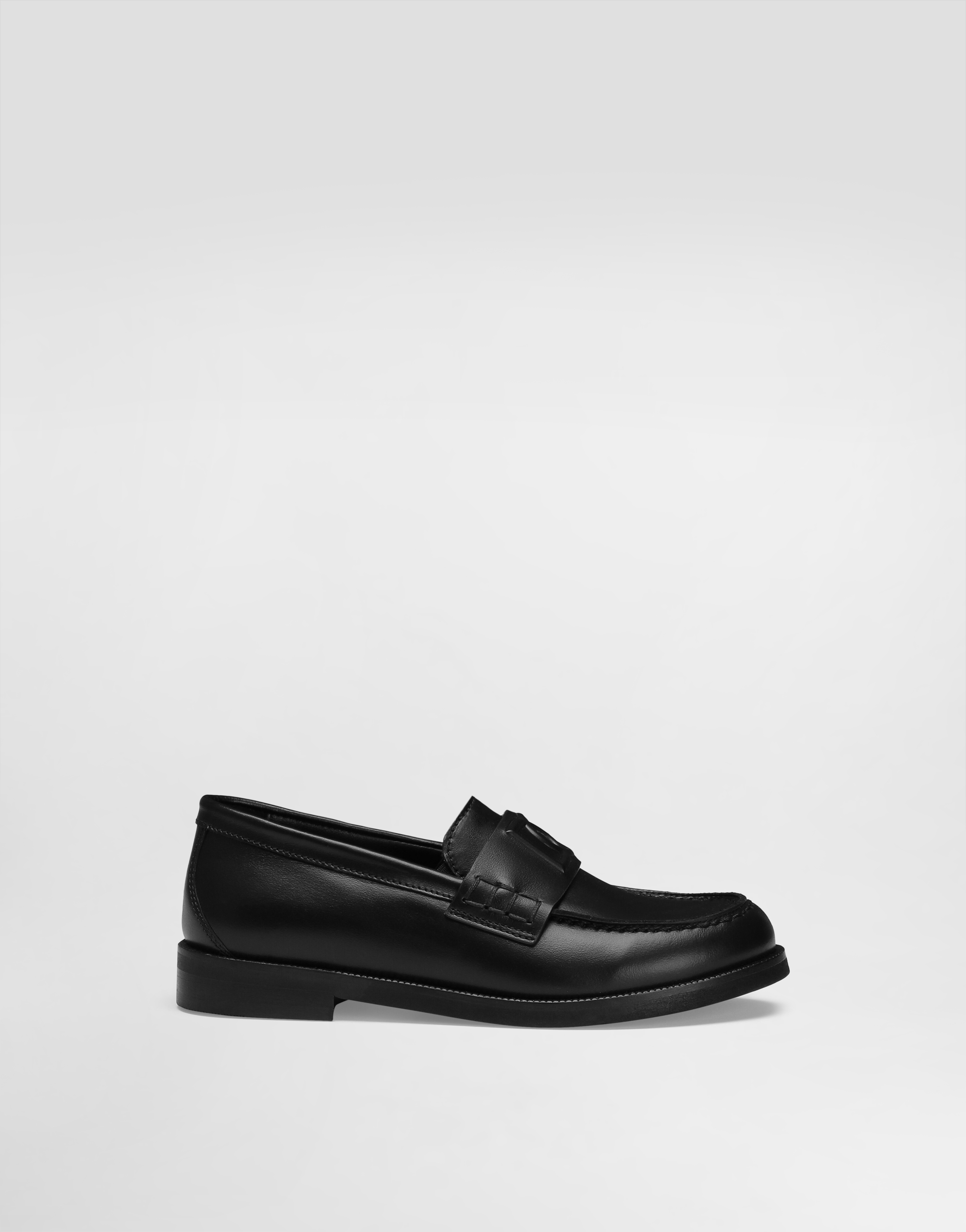 Nappa calfskin loafers in Black for Men | Dolce&Gabbana® US