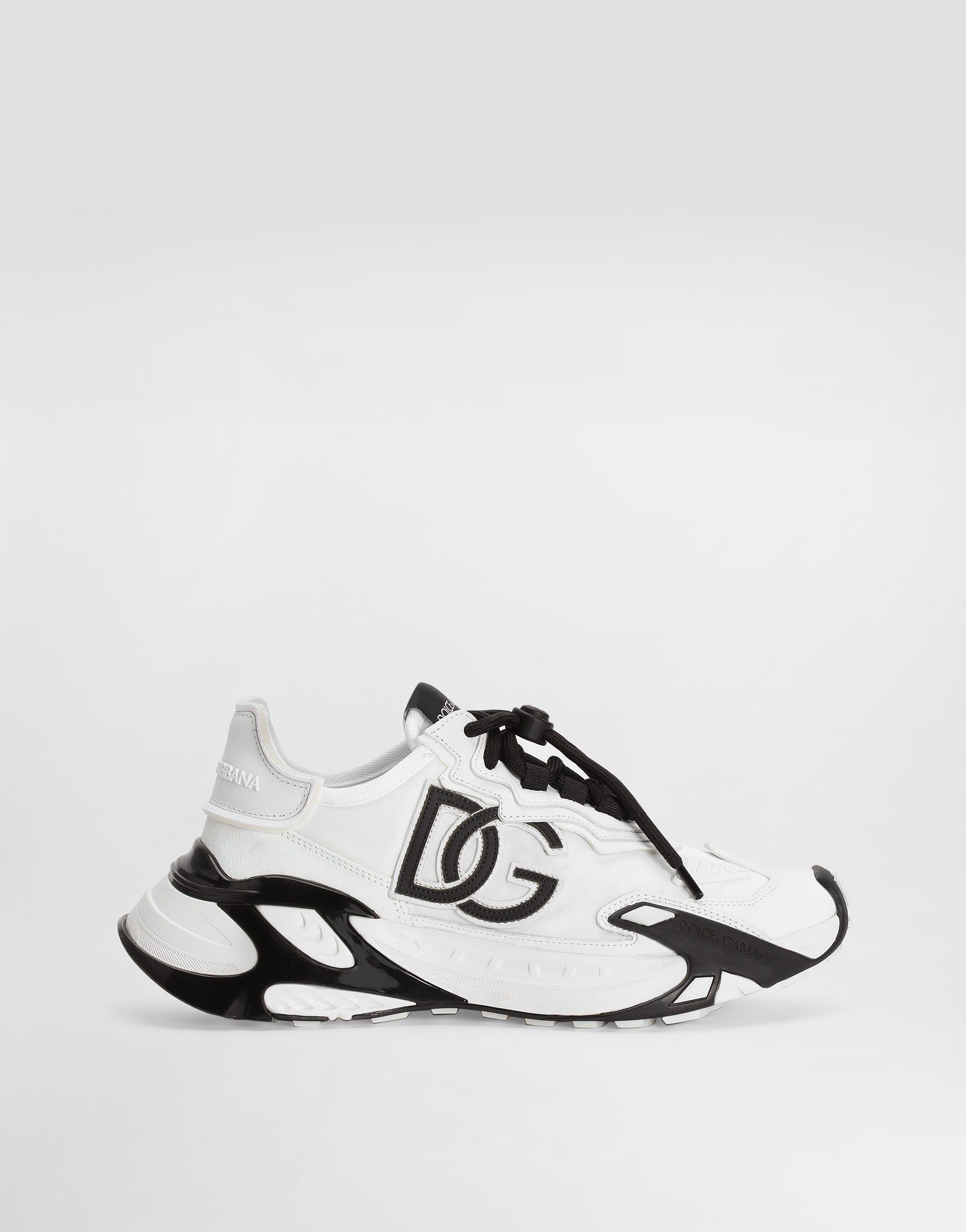 Dolce & Gabbana Day Faster Viscose Fabric Sneakers In Pattern