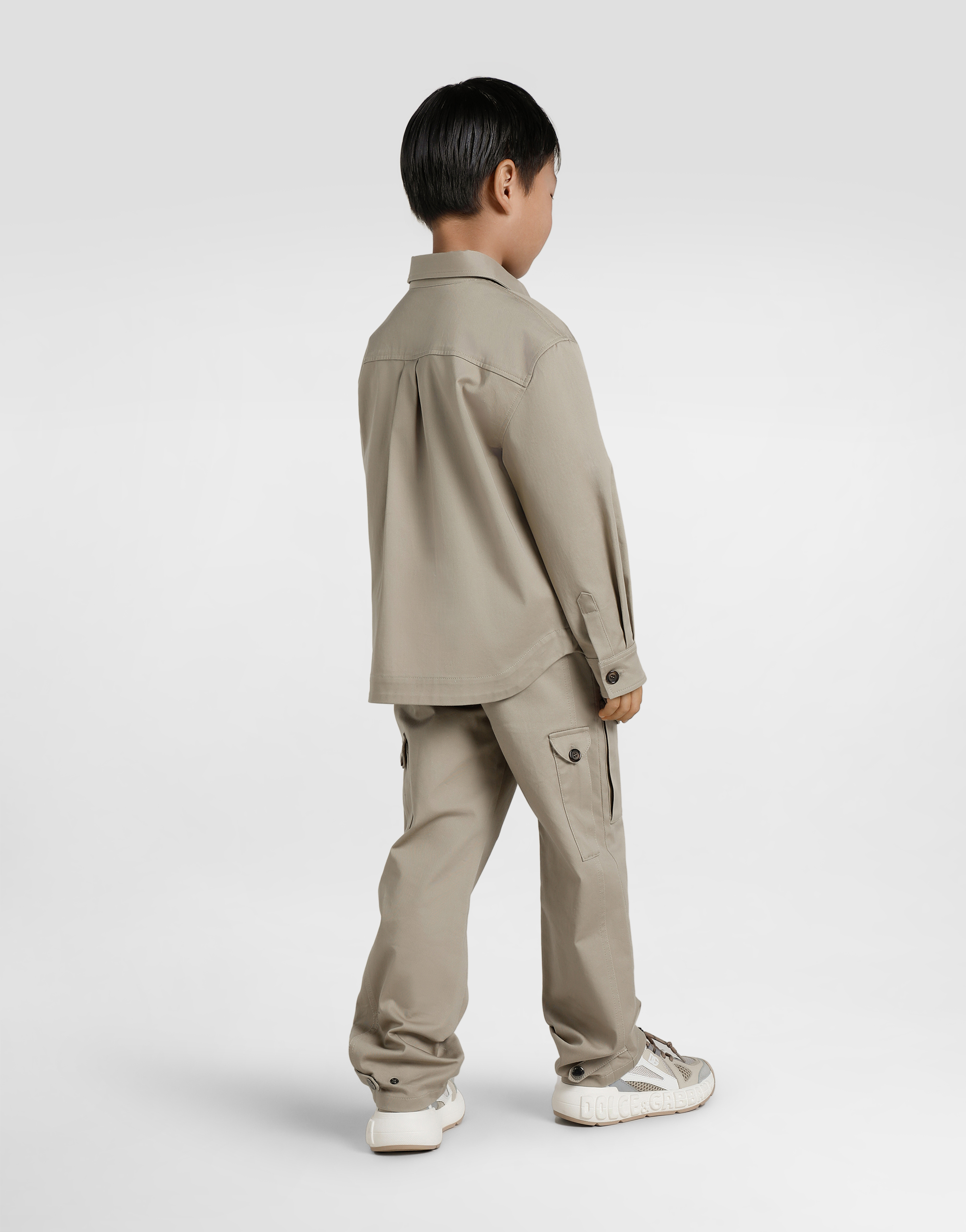 Gabardine trousers