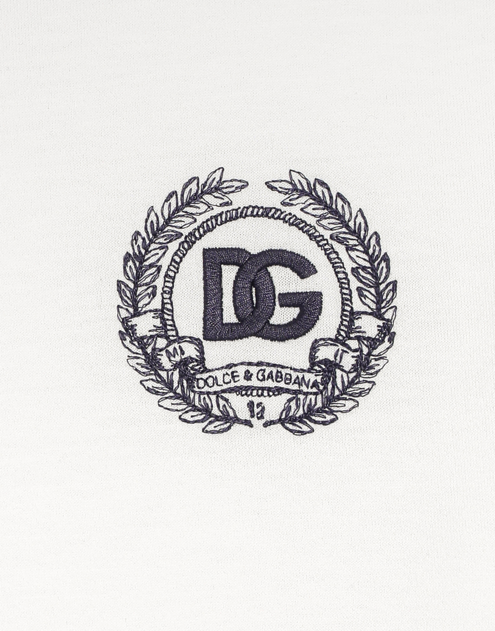 Jerseyt-shirt with DG embroidery