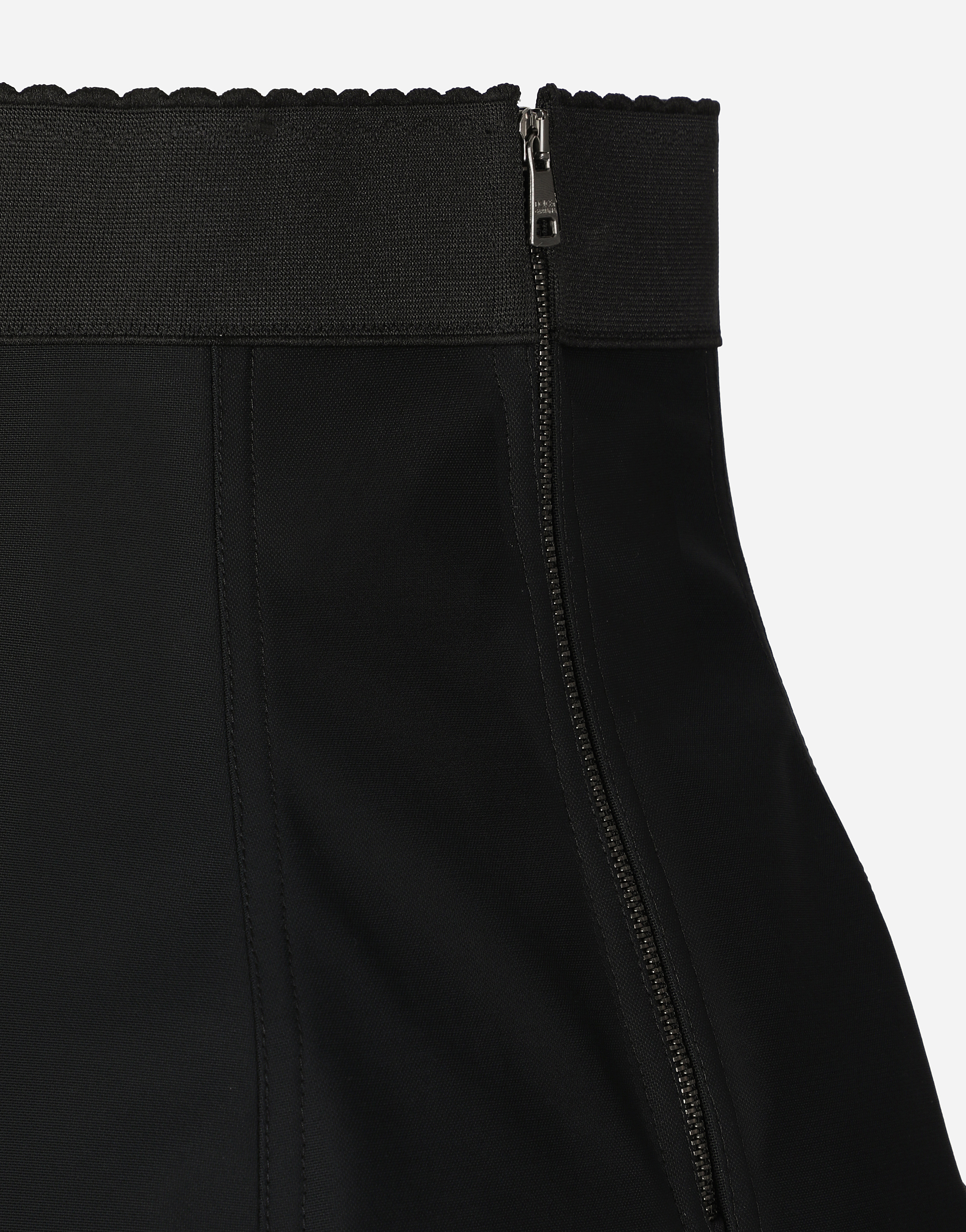 Dolce & Gabbana A-line Miniskirt In Black