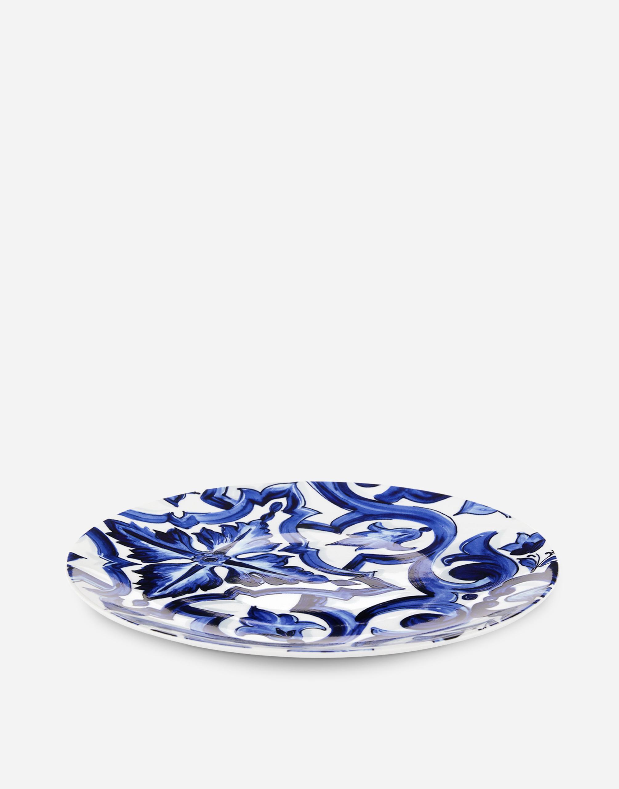 Dolce & Gabbana Porcelain Charger Plate Multicolor Unisex Onesize In Multicolor