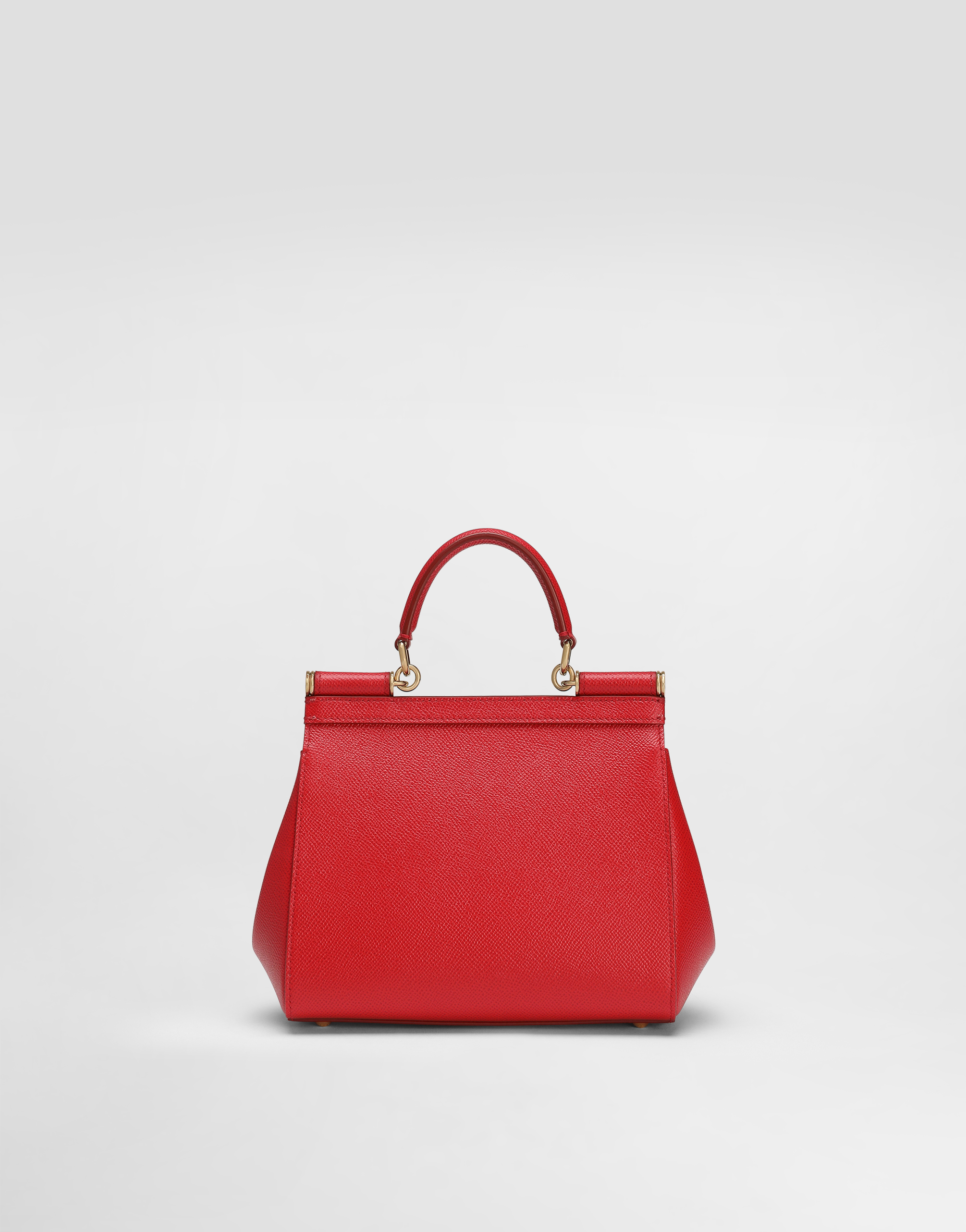 Dolce & Gabbana Medium Sicily Handbag In Red