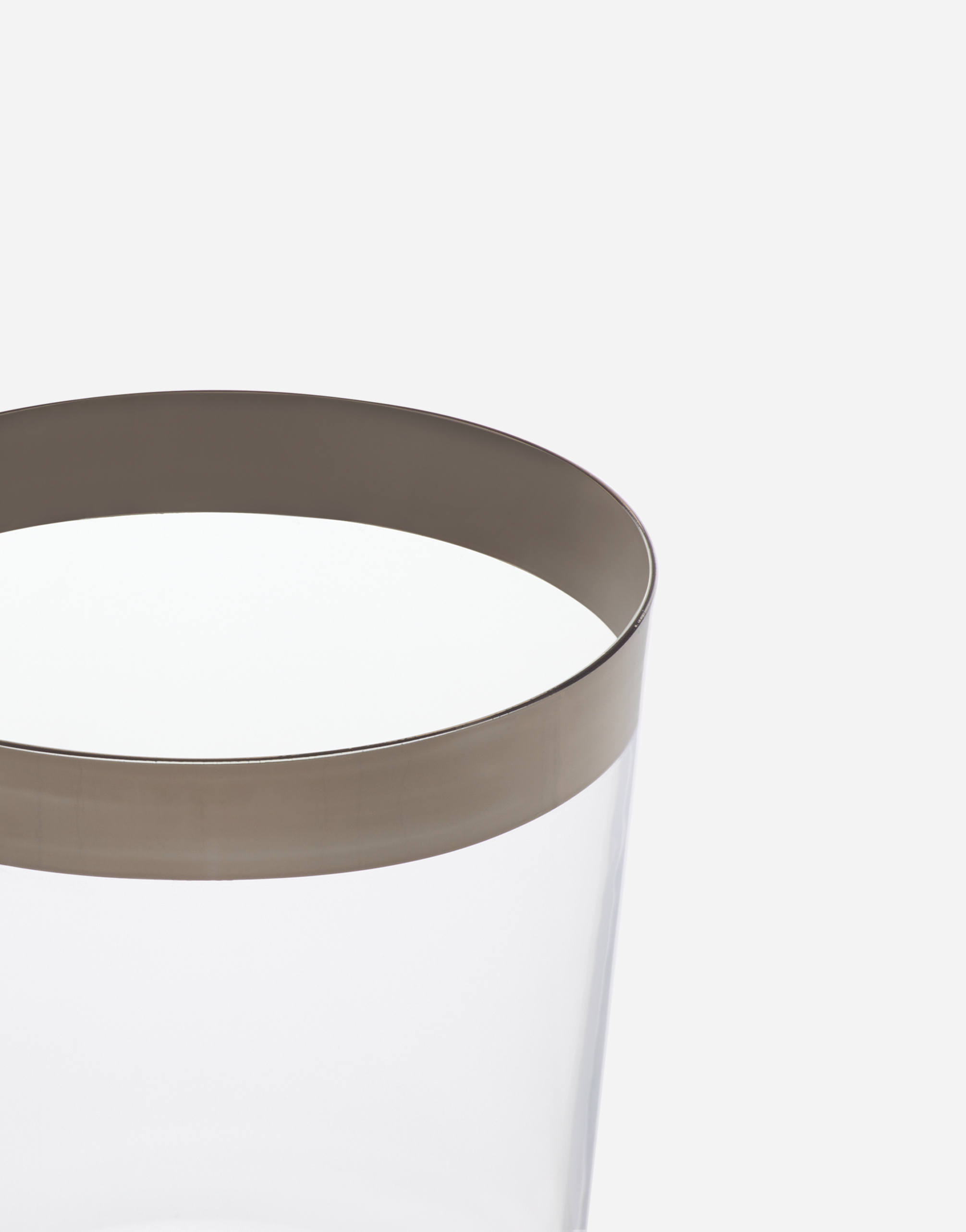 Dolce & Gabbana Set 2 Water Glasses In Multicolor
