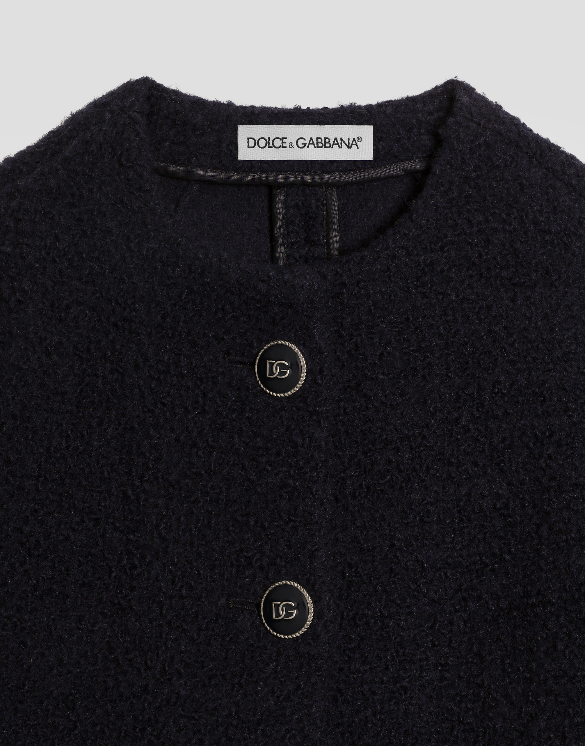 Bouclé coat