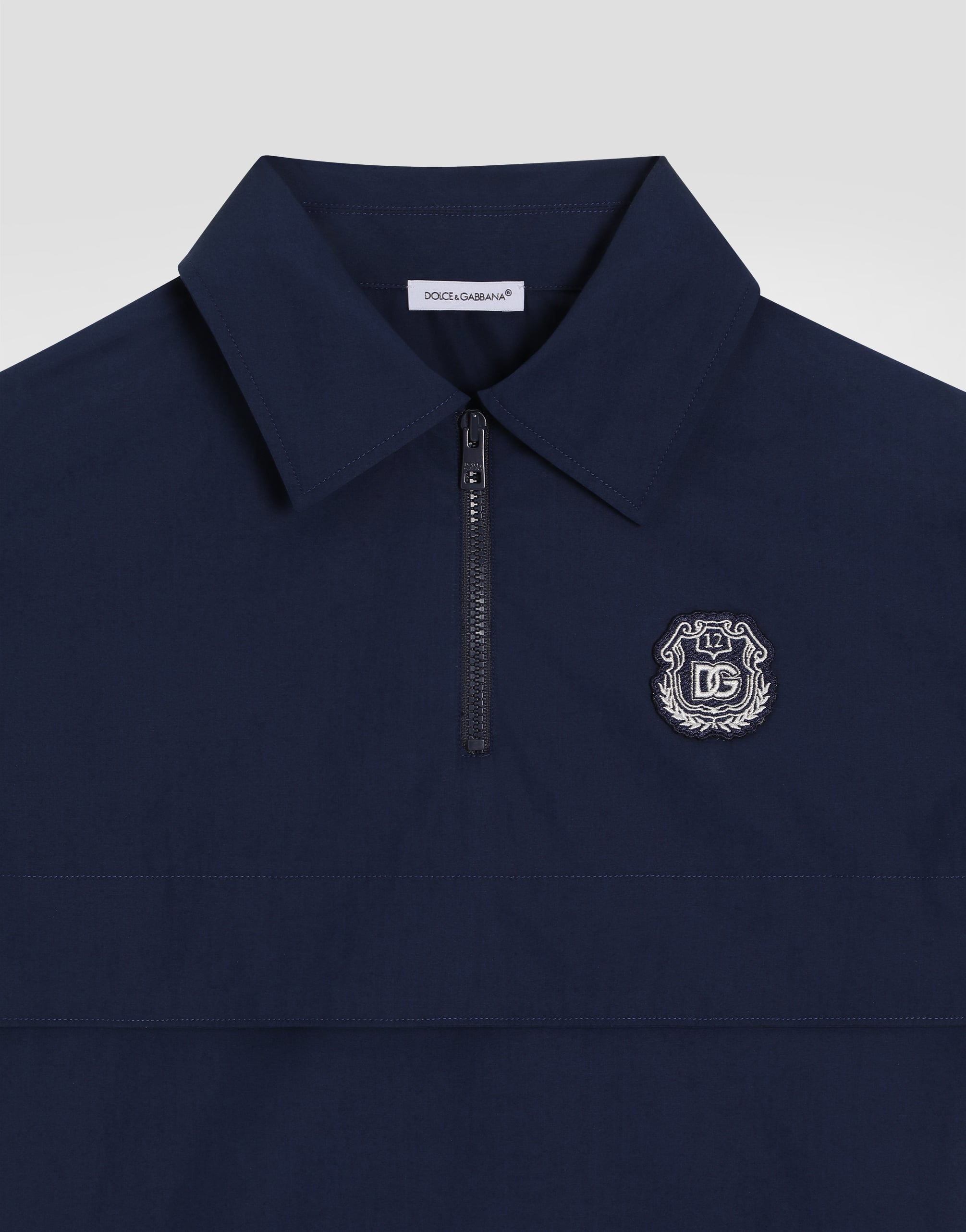  Dolce & Gabbana Dolce & Gabbana Poplin Shirt - Man Shirts Blue 12 Years 