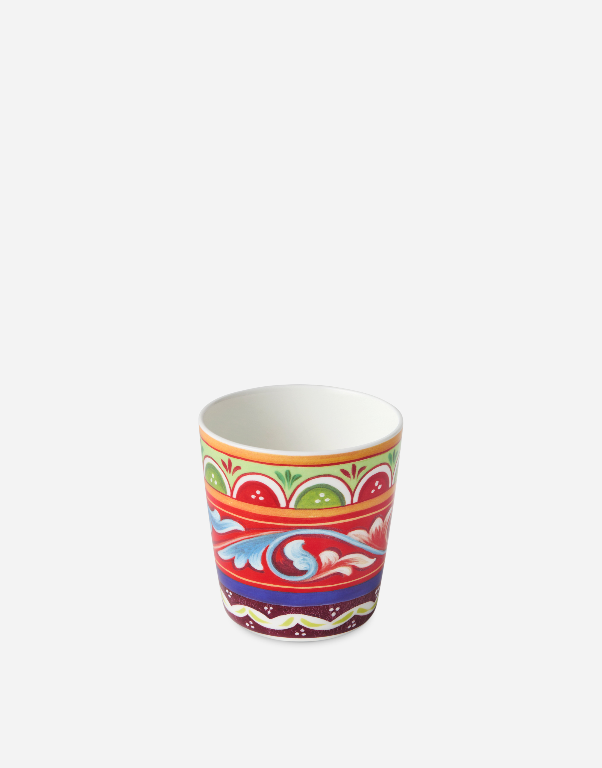 Shop Dolce & Gabbana Fine Porcelain Glass In Multicolor